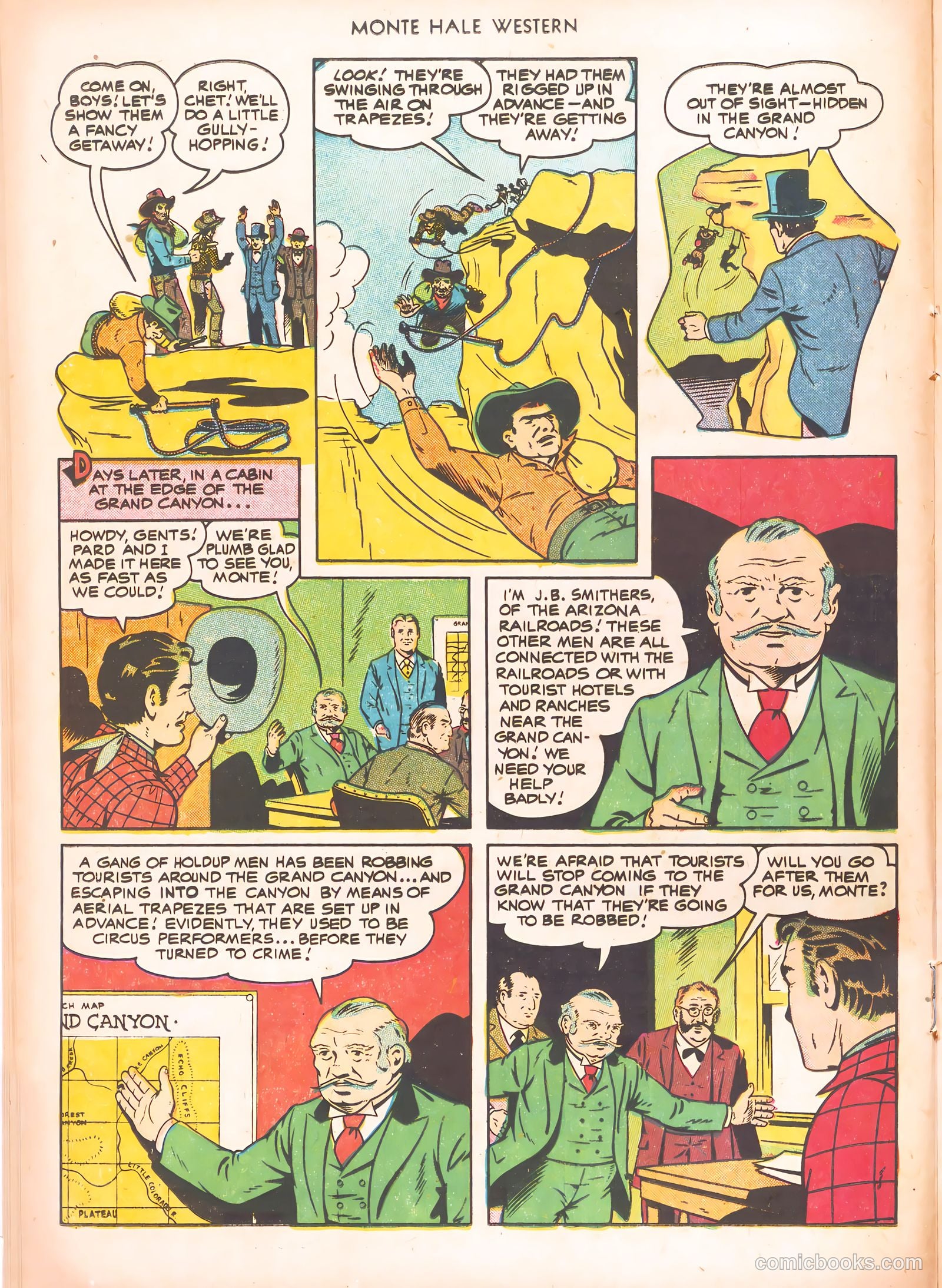 Monte Hale Western #67 — page 16 of 36
