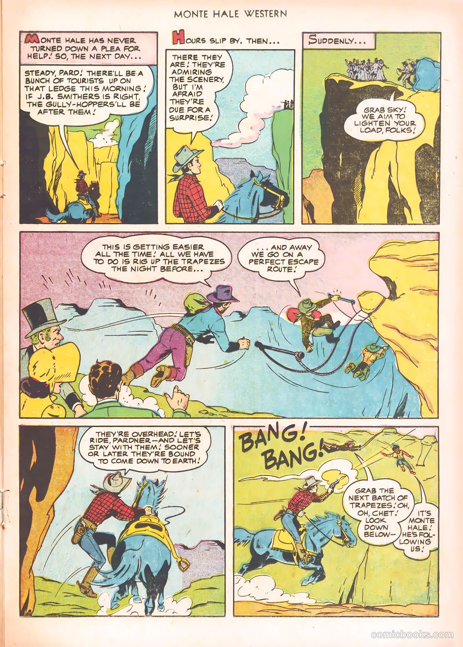 Monte Hale Western #67 — page 17 of 36