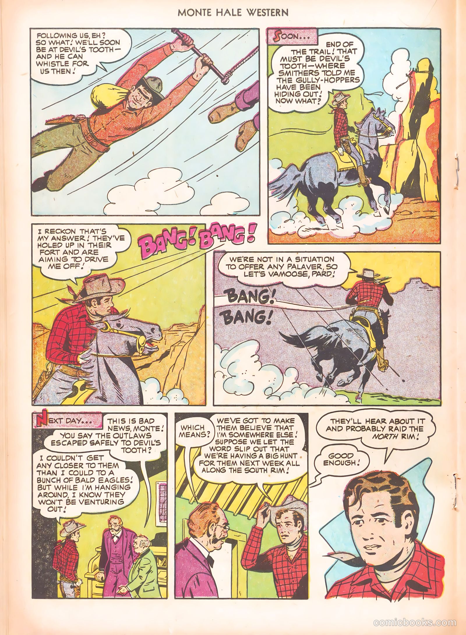 Monte Hale Western #67 — page 18 of 36
