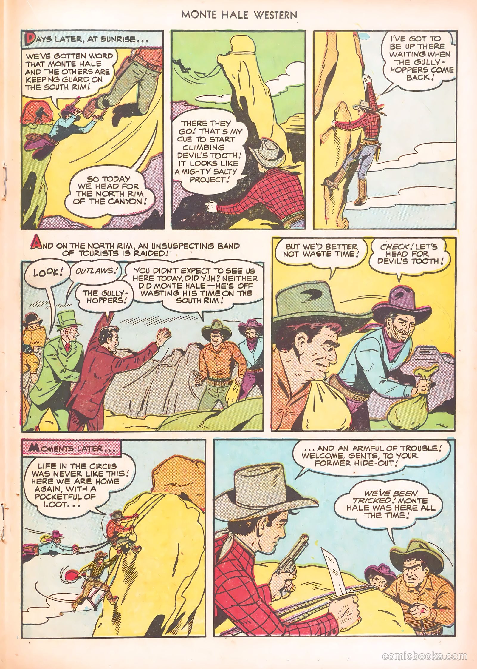 Monte Hale Western #67 — page 19 of 36