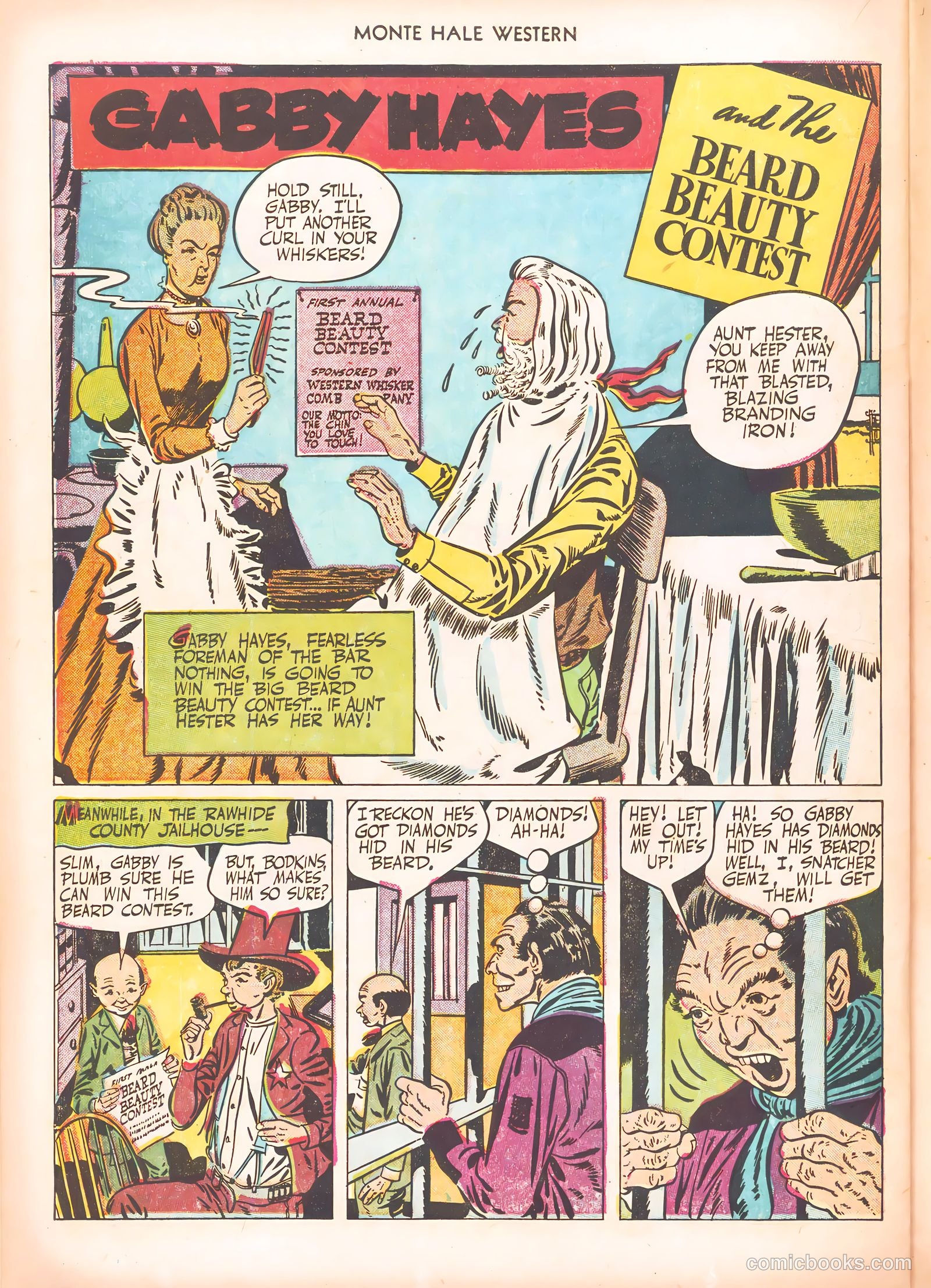 Monte Hale Western #67 — page 22 of 36