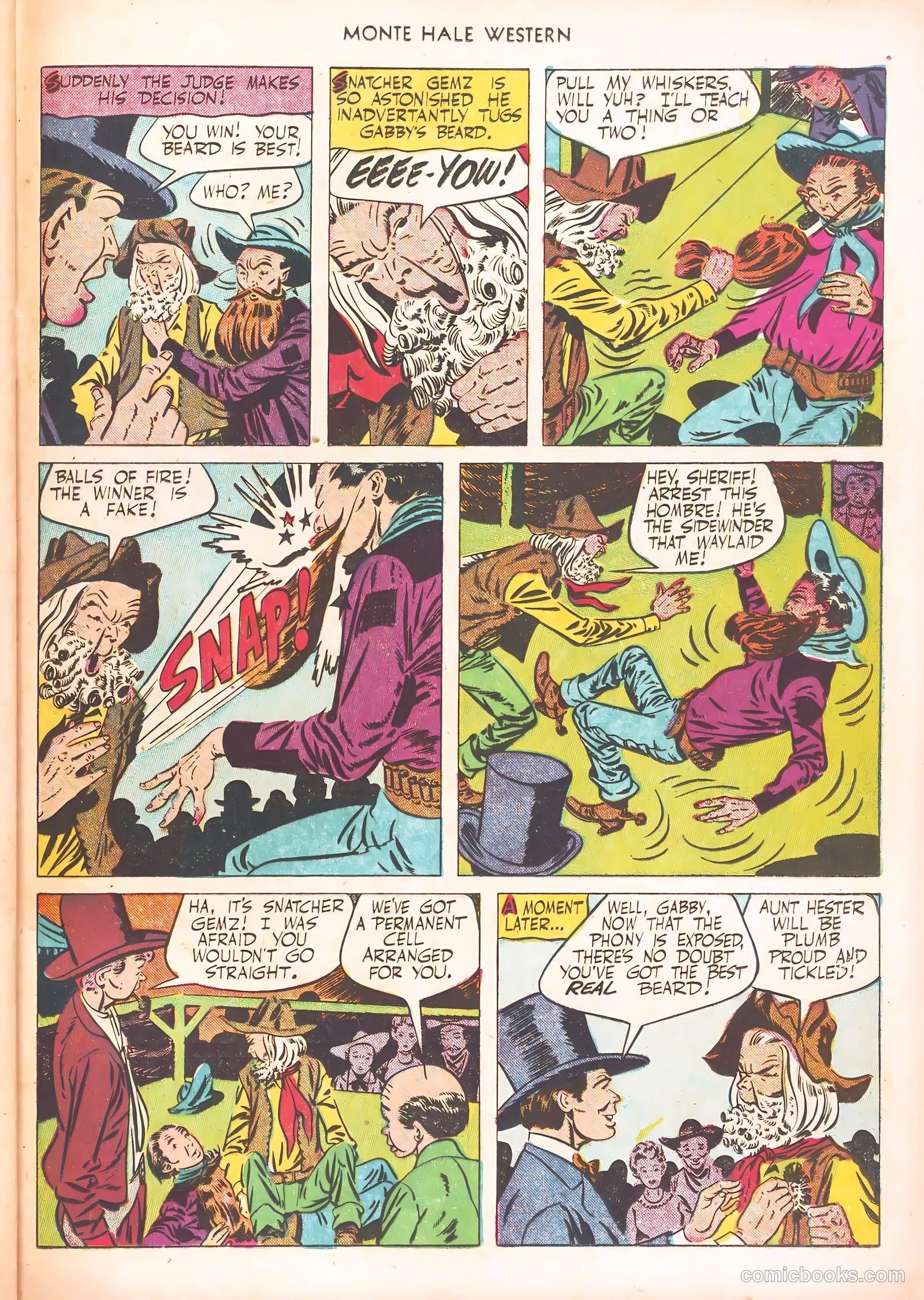 Monte Hale Western #67 — page 25 of 36