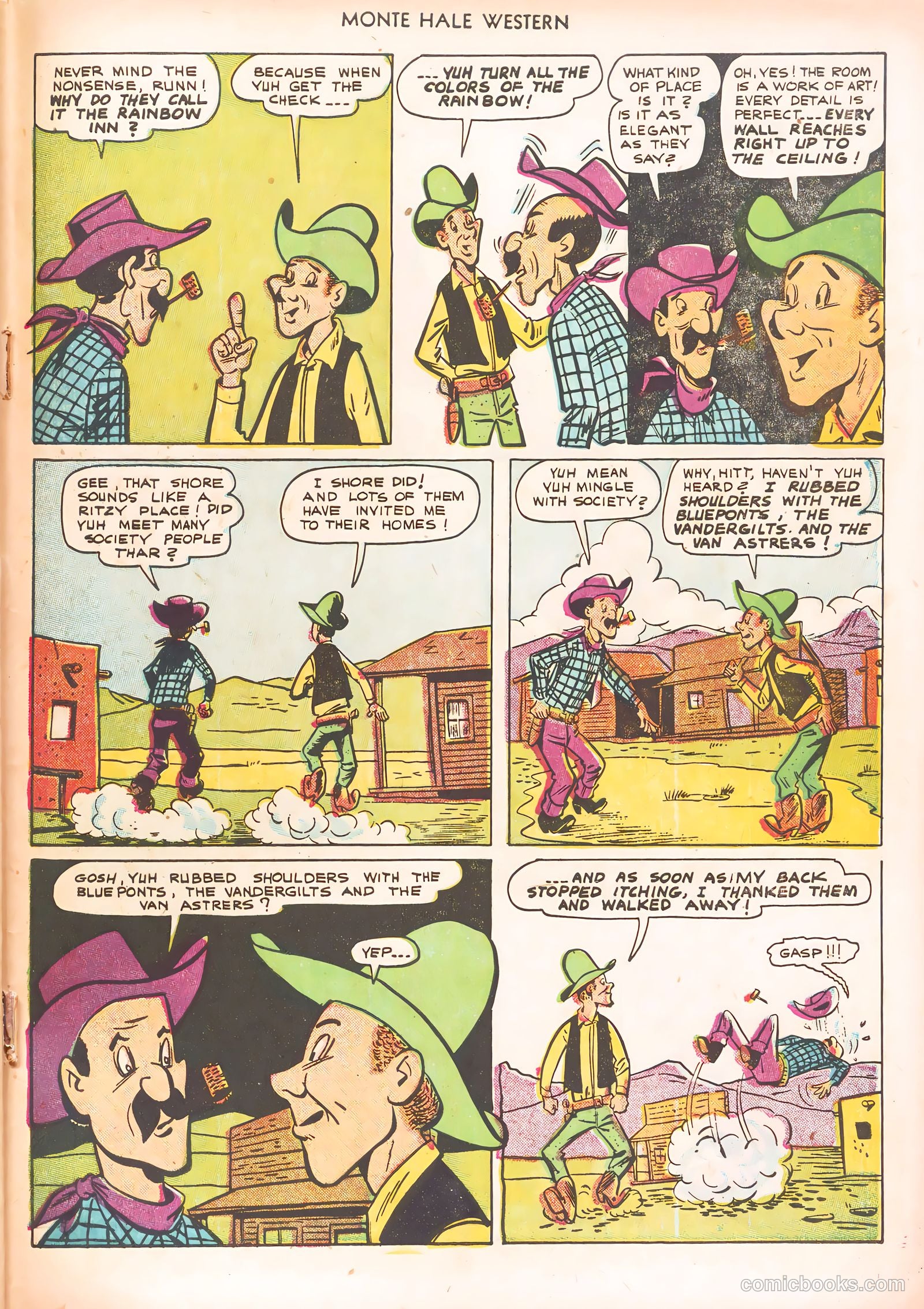 Monte Hale Western #67 — page 27 of 36