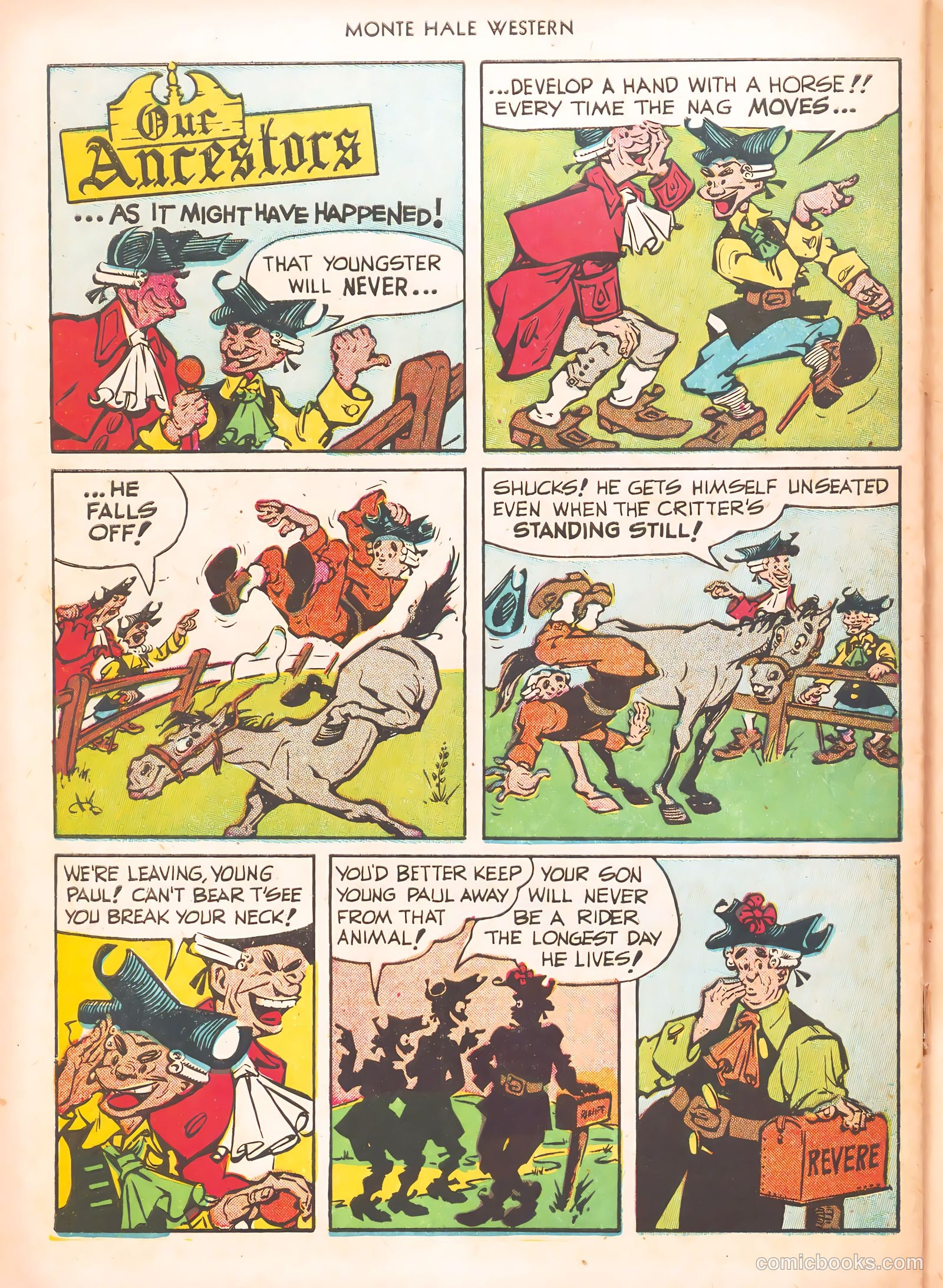 Monte Hale Western #67 — page 28 of 36
