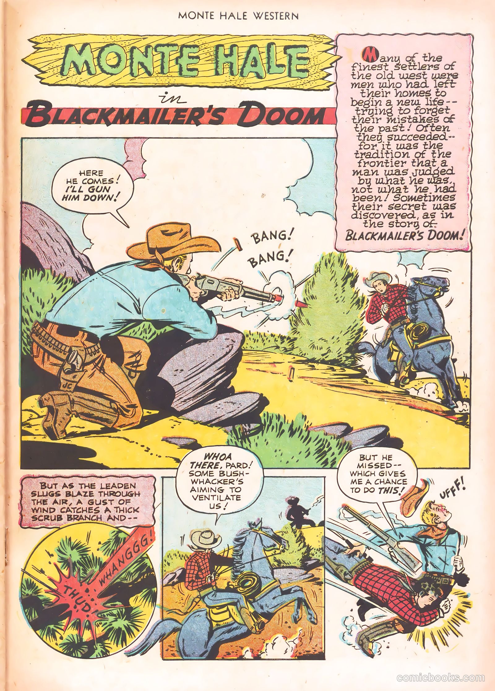 Monte Hale Western #67 — page 29 of 36