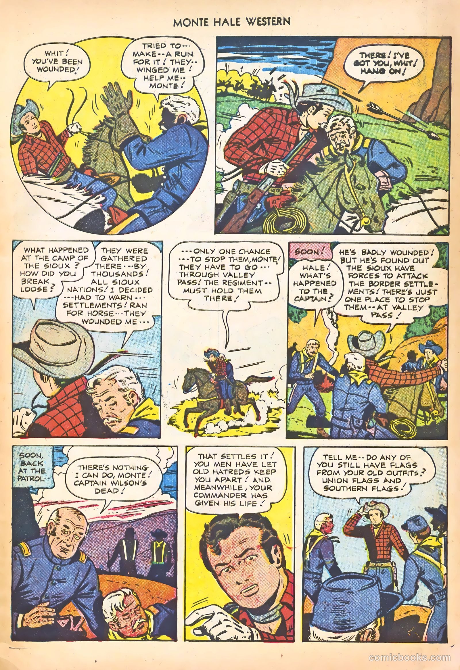 Monte Hale Western #68 — page 7 of 36
