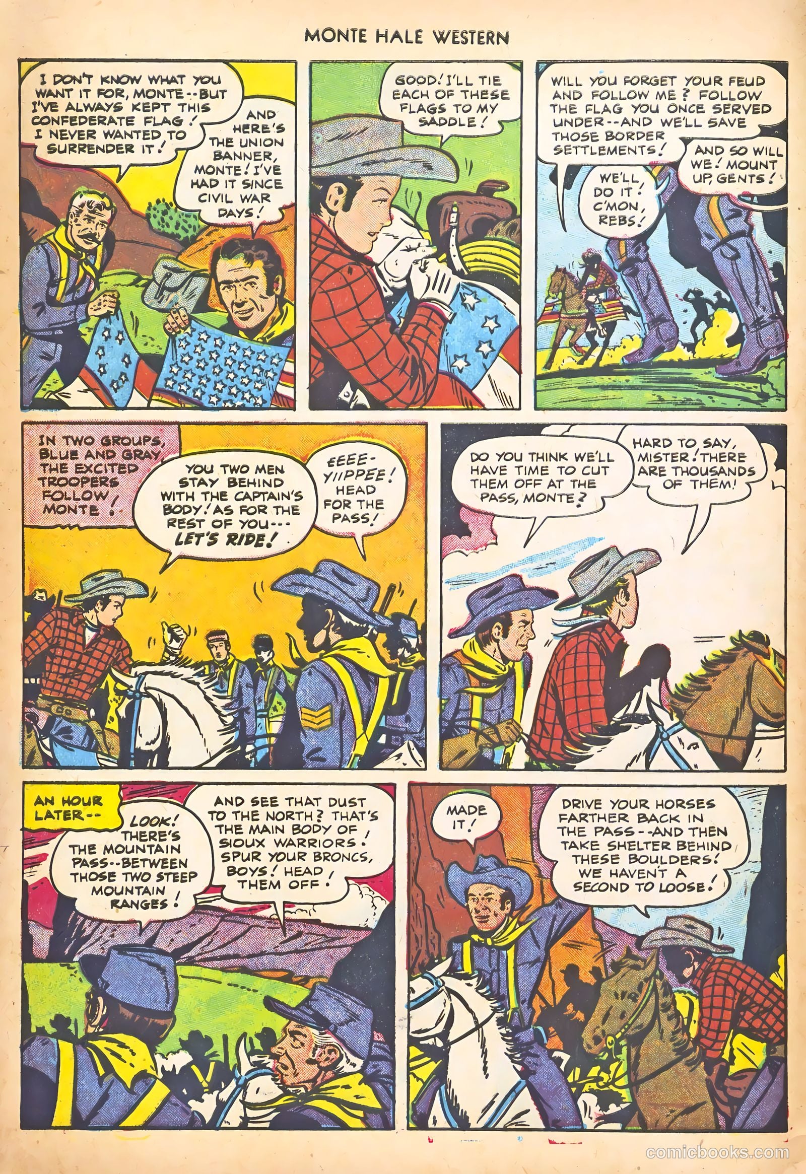 Monte Hale Western #68 — page 8 of 36