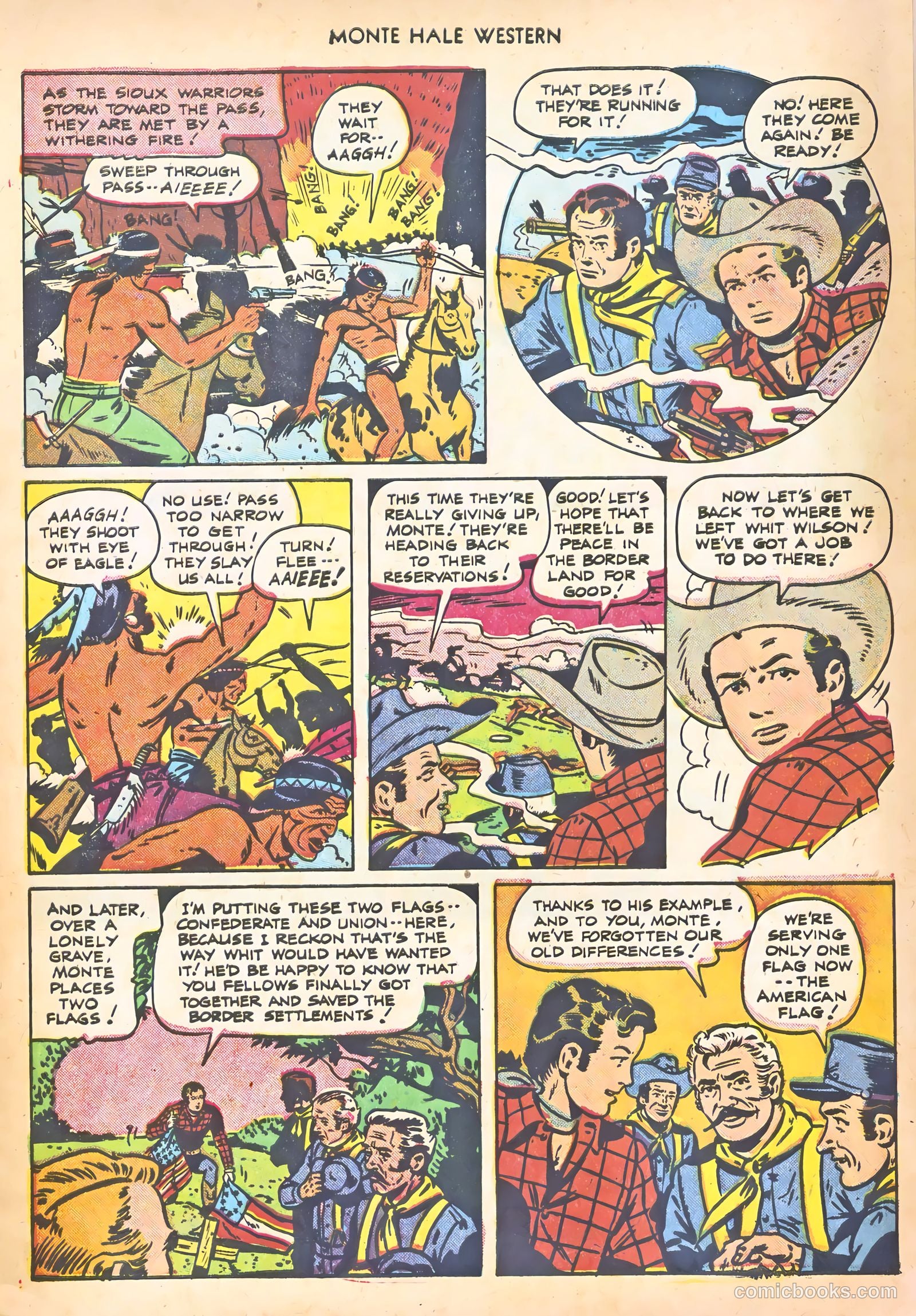 Monte Hale Western #68 — page 9 of 36