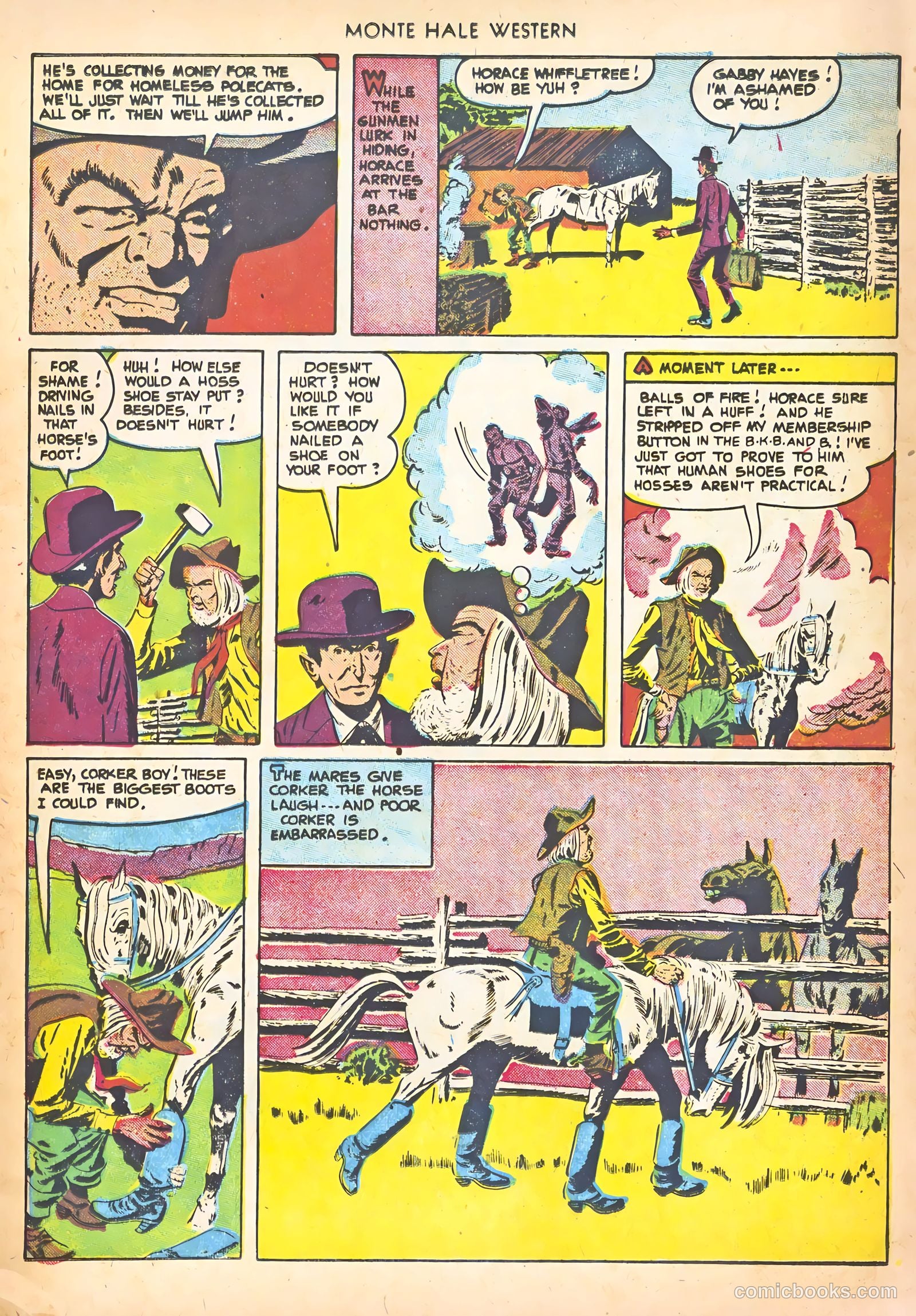 Monte Hale Western #68 — page 13 of 36