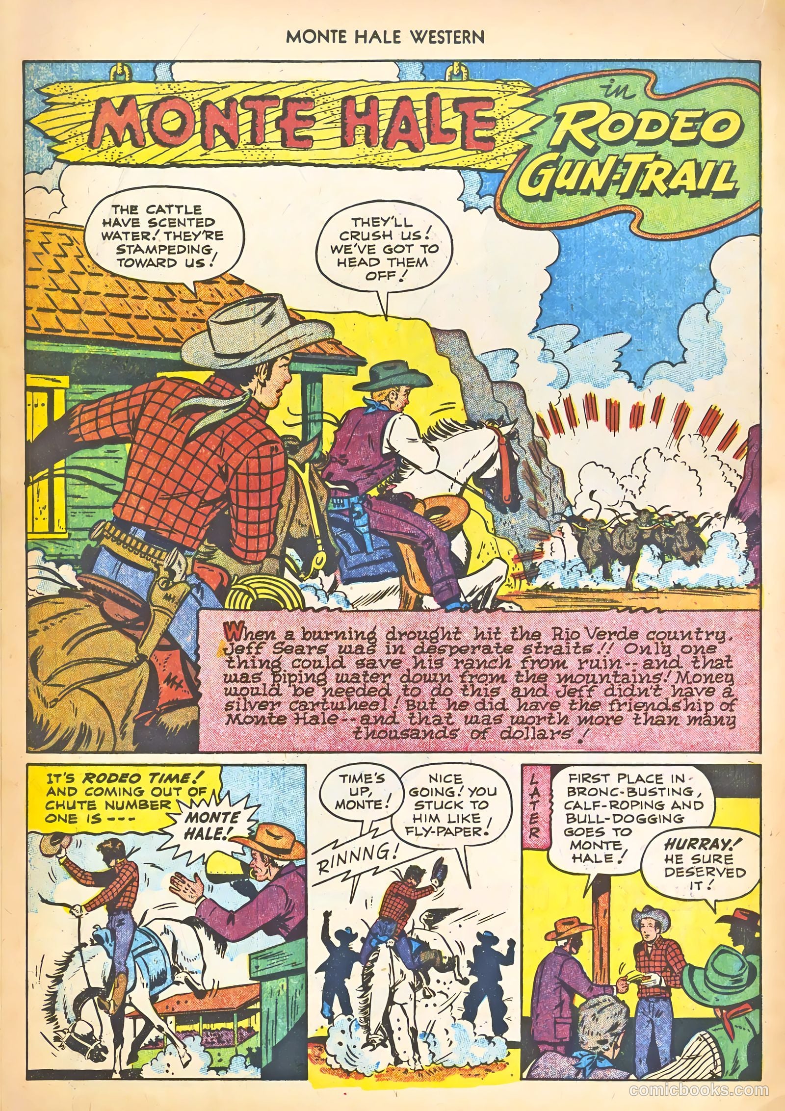 Monte Hale Western #68 — page 18 of 36