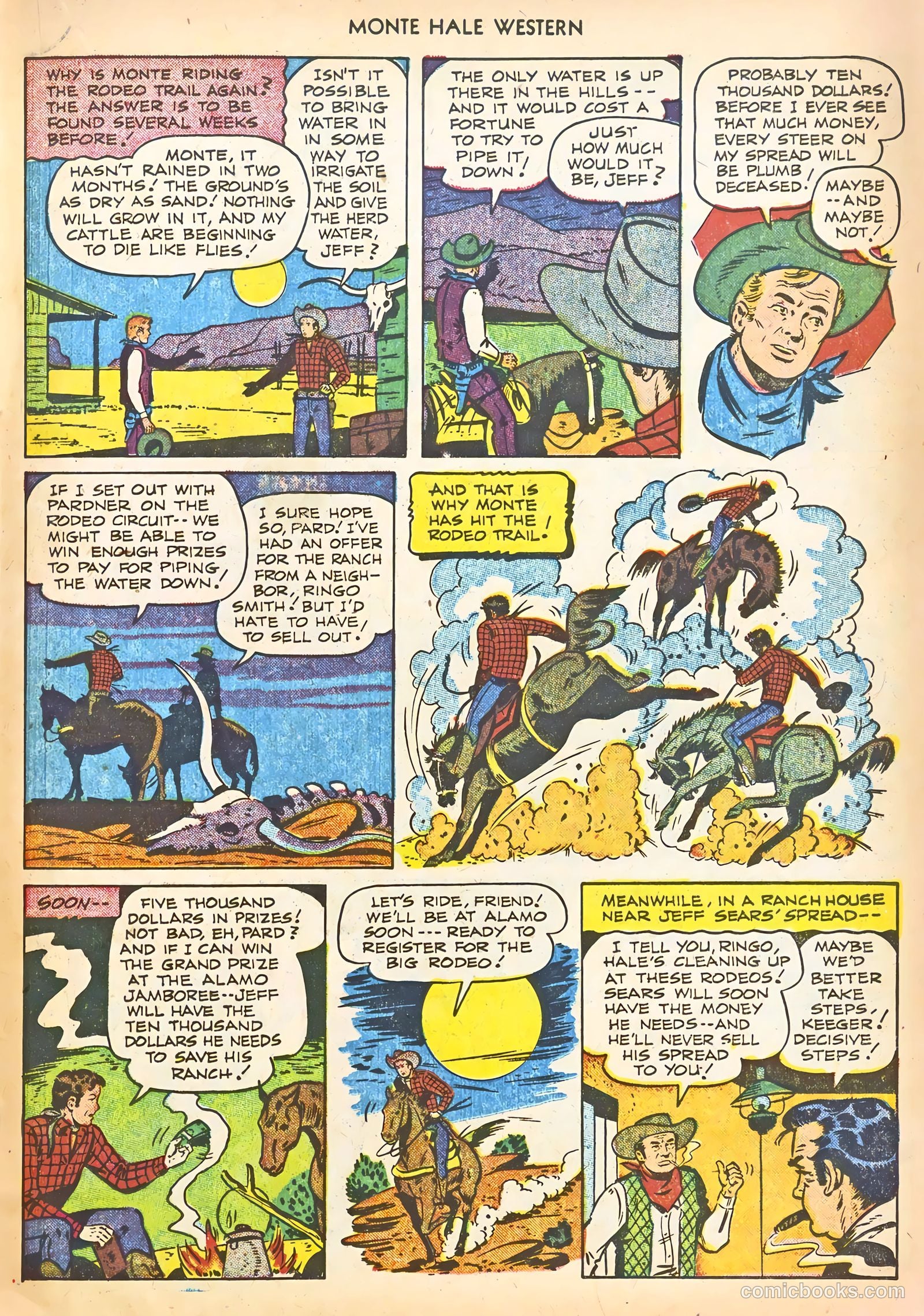 Monte Hale Western #68 — page 19 of 36