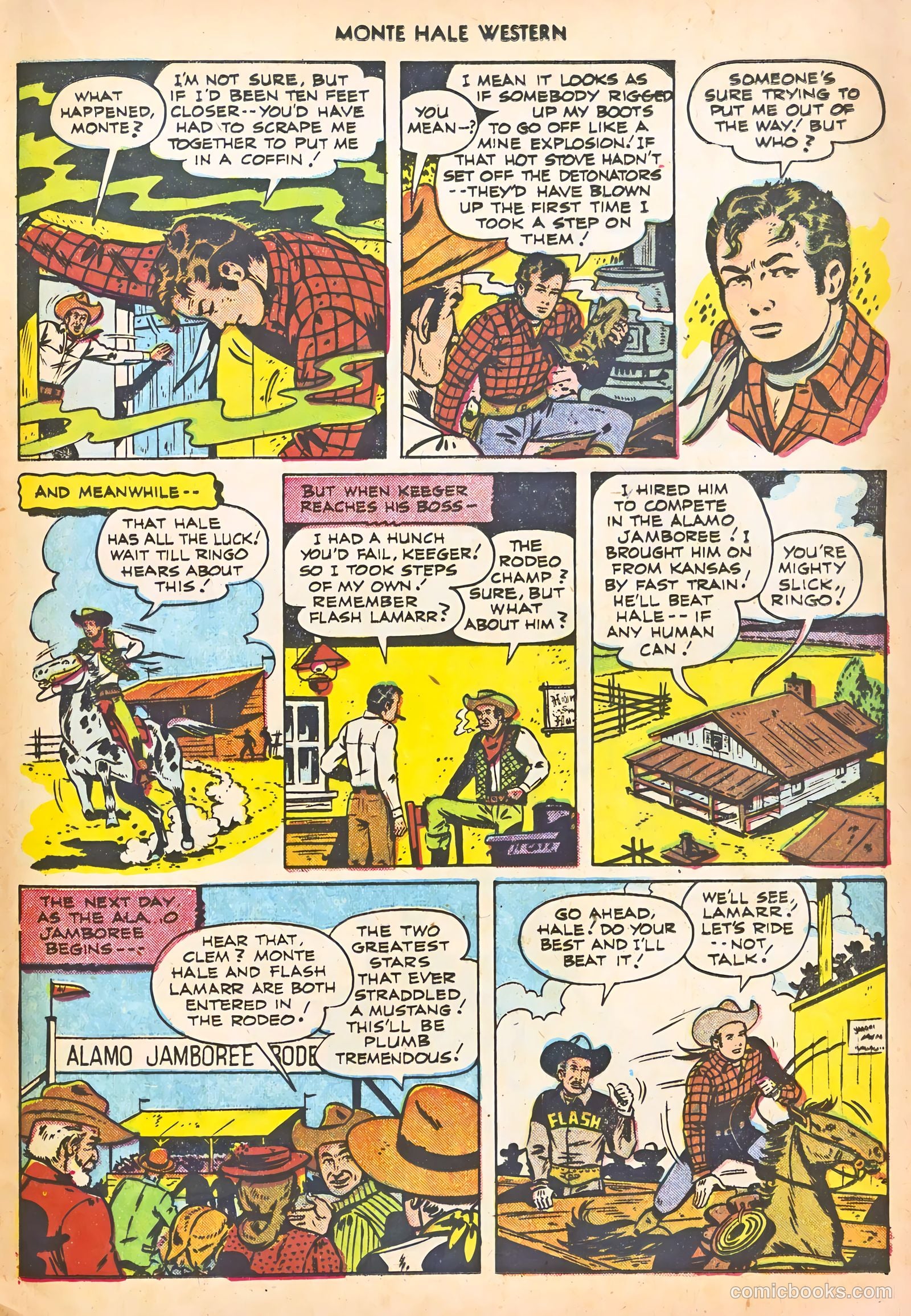 Monte Hale Western #68 — page 21 of 36