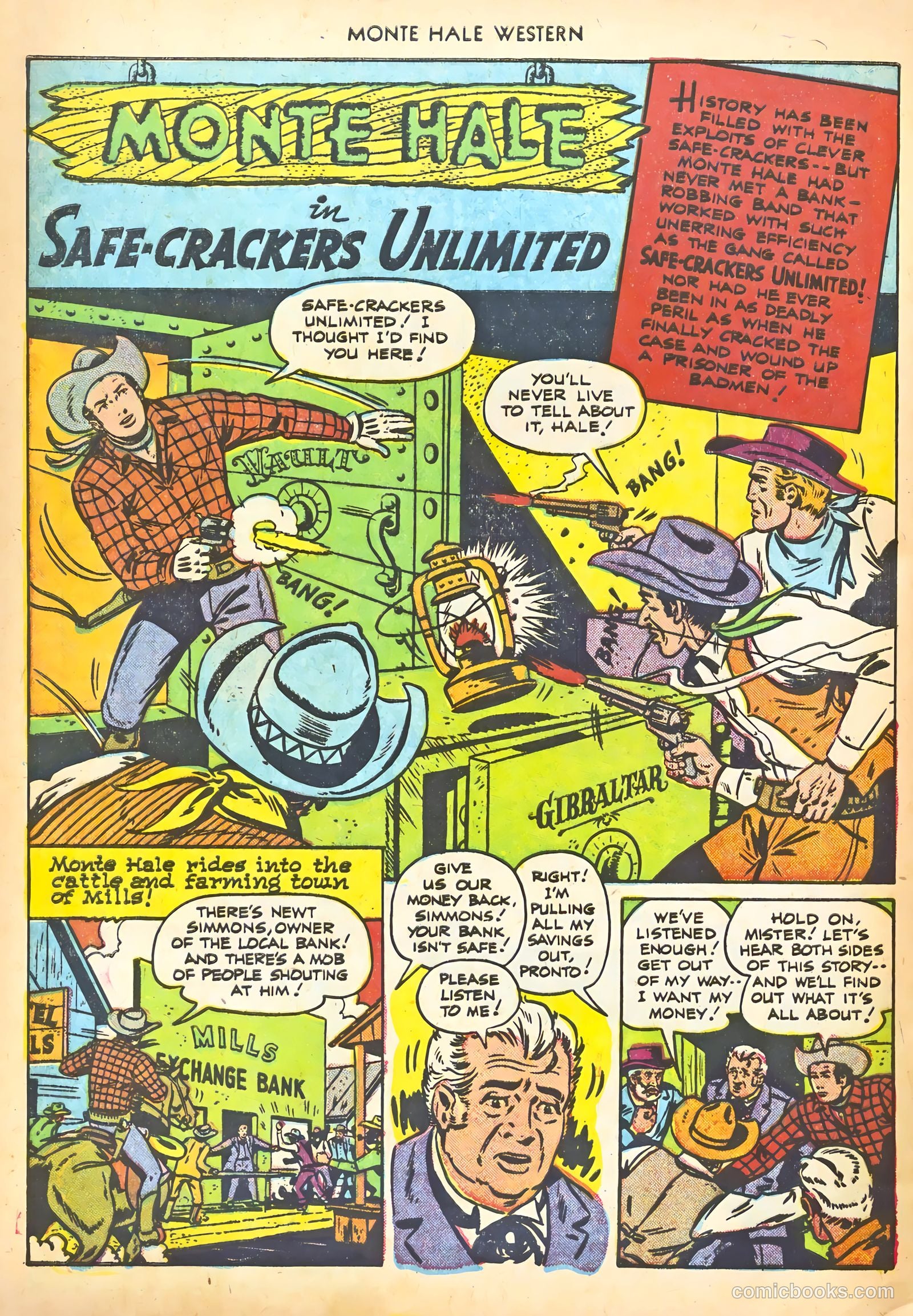 Monte Hale Western #68 — page 28 of 36