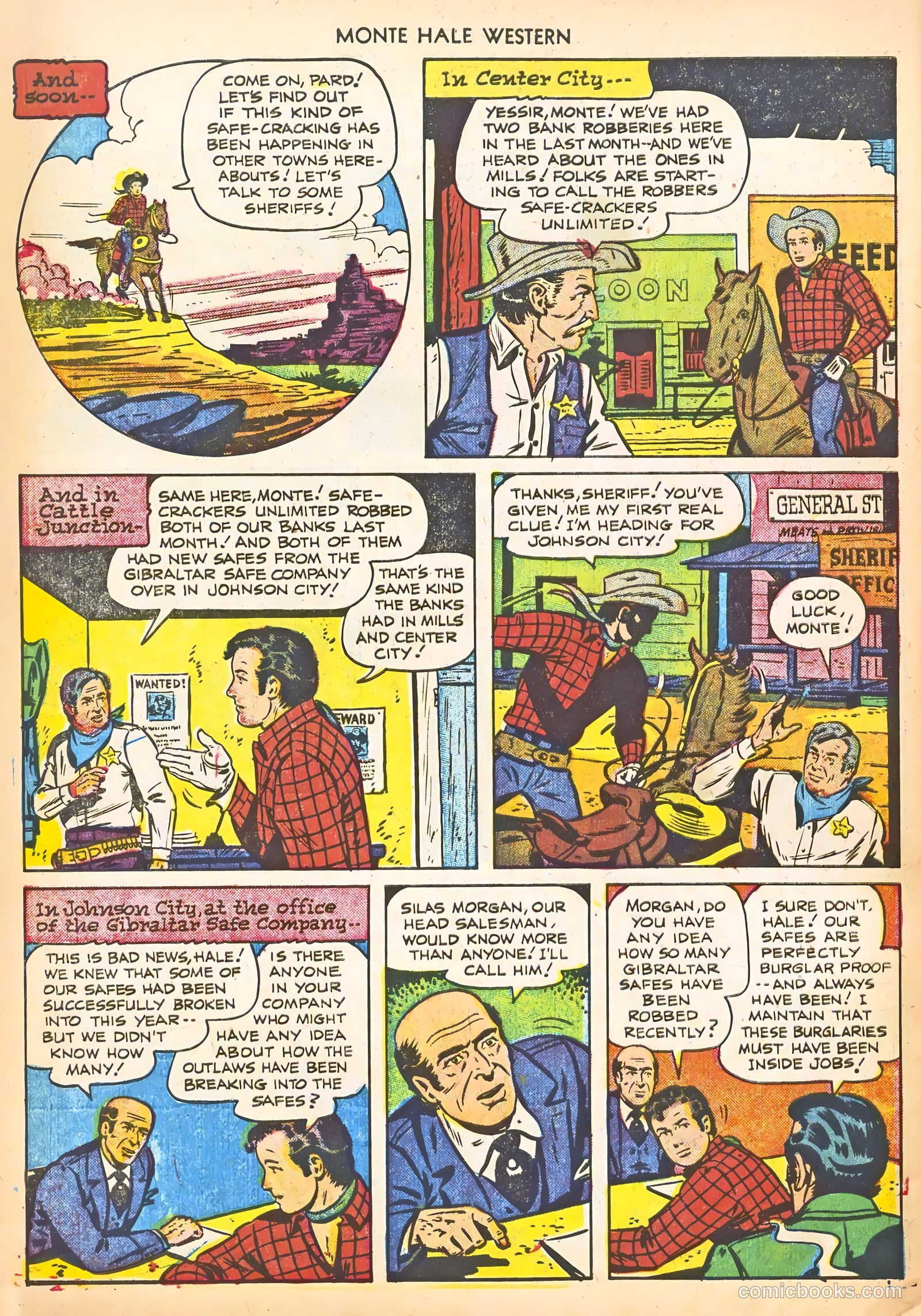 Monte Hale Western #68 — page 30 of 36