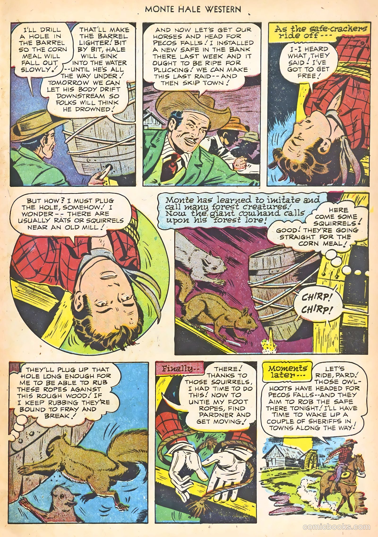 Monte Hale Western #68 — page 33 of 36