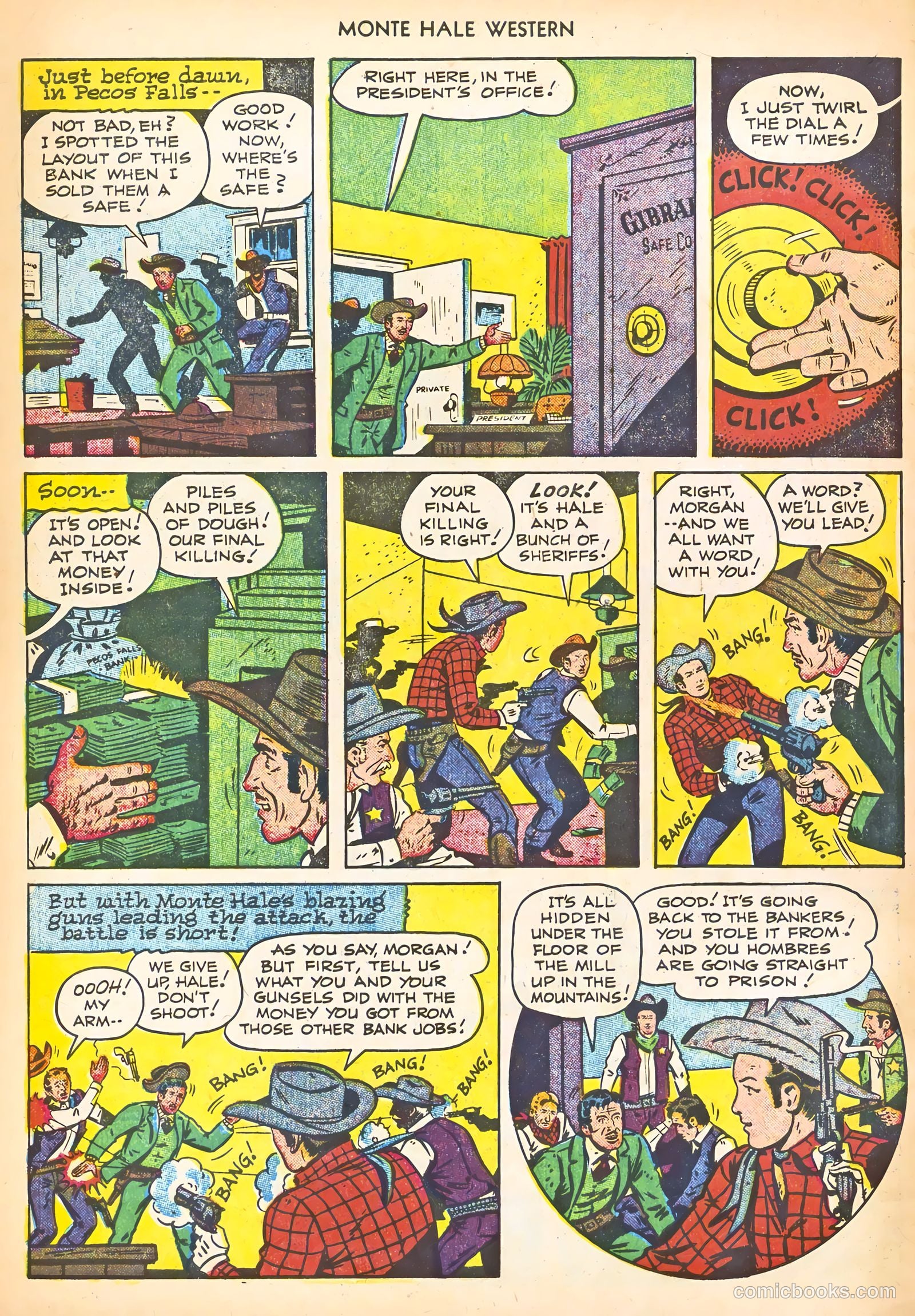Monte Hale Western #68 — page 34 of 36