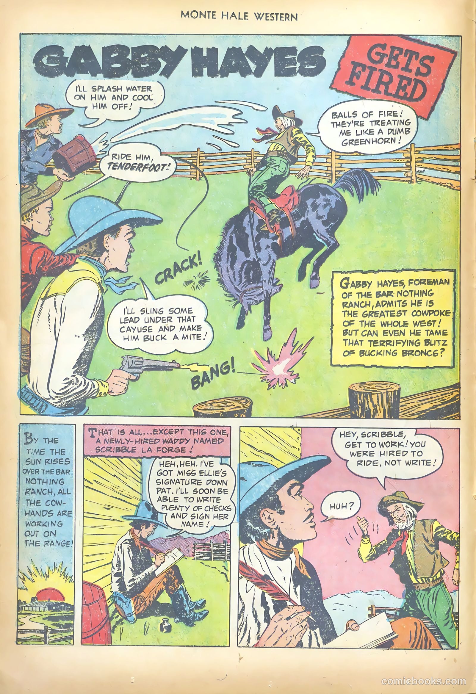 Monte Hale Western #69 — page 12 of 36