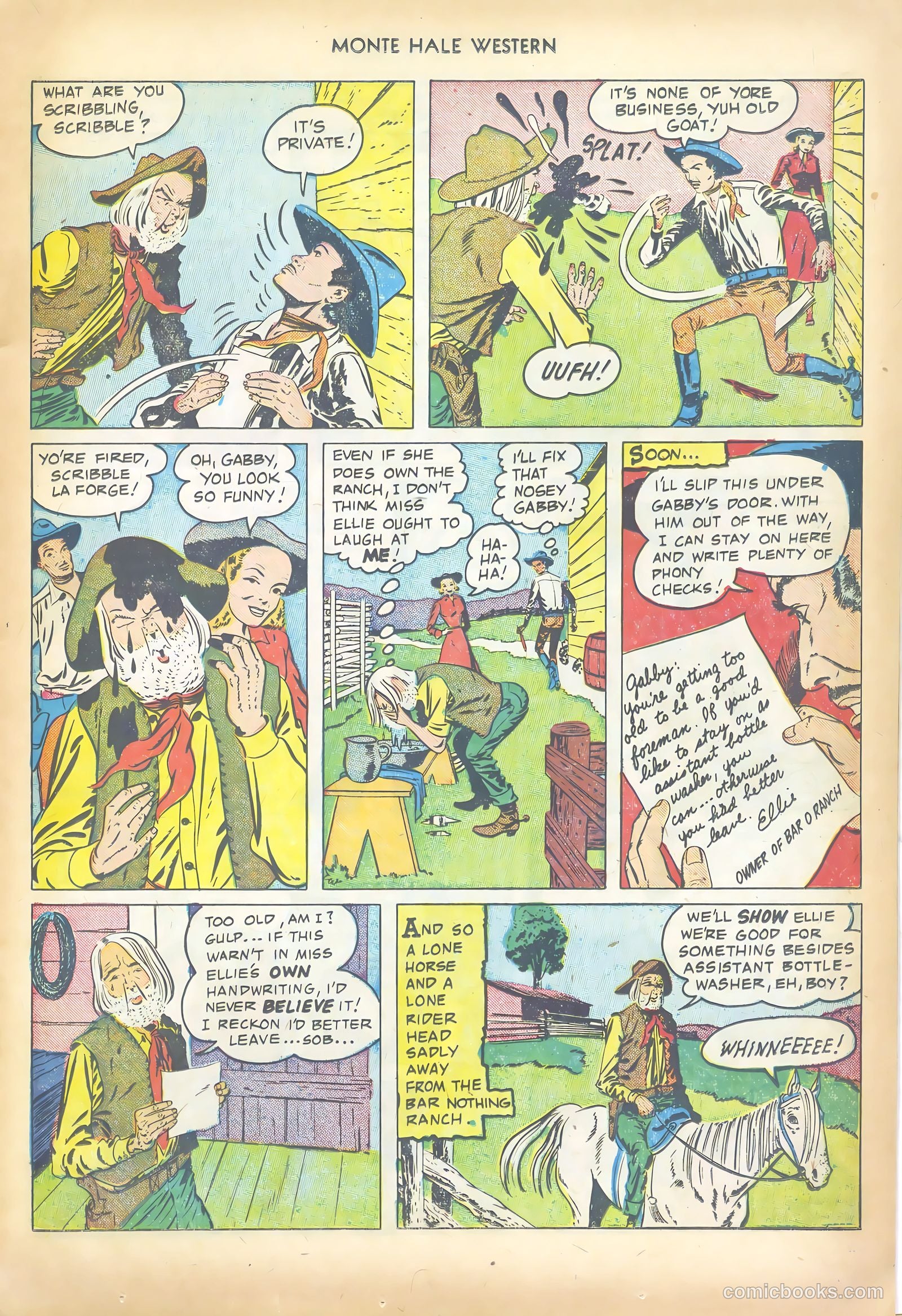 Monte Hale Western #69 — page 13 of 36