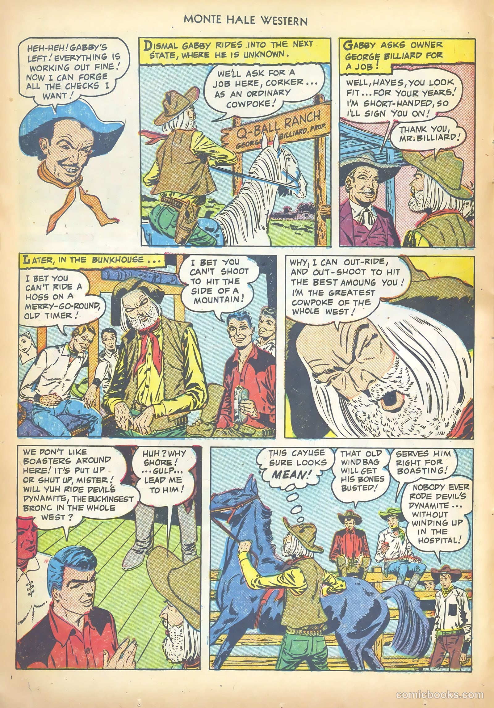 Monte Hale Western #69 — page 14 of 36