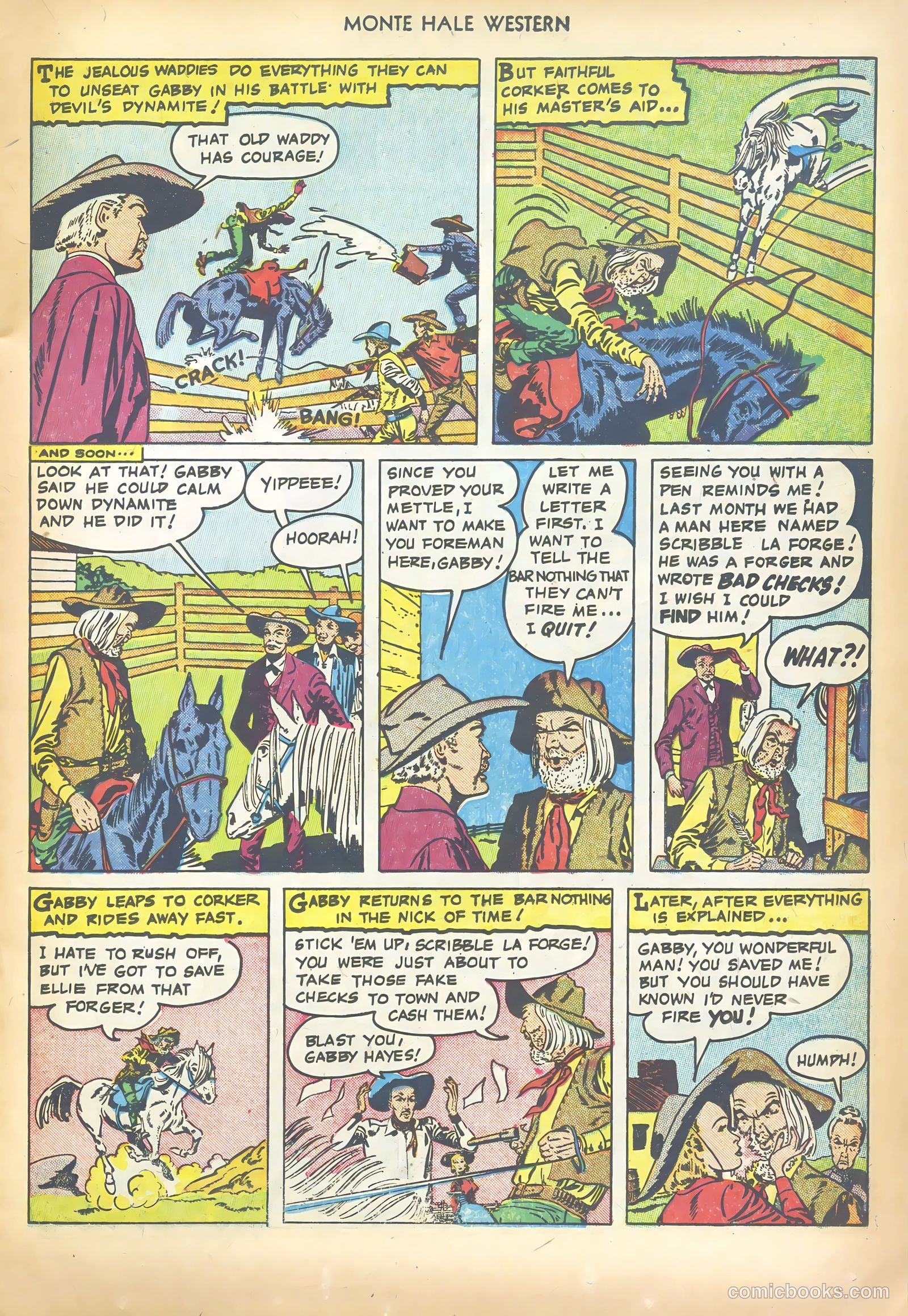 Monte Hale Western #69 — page 15 of 36