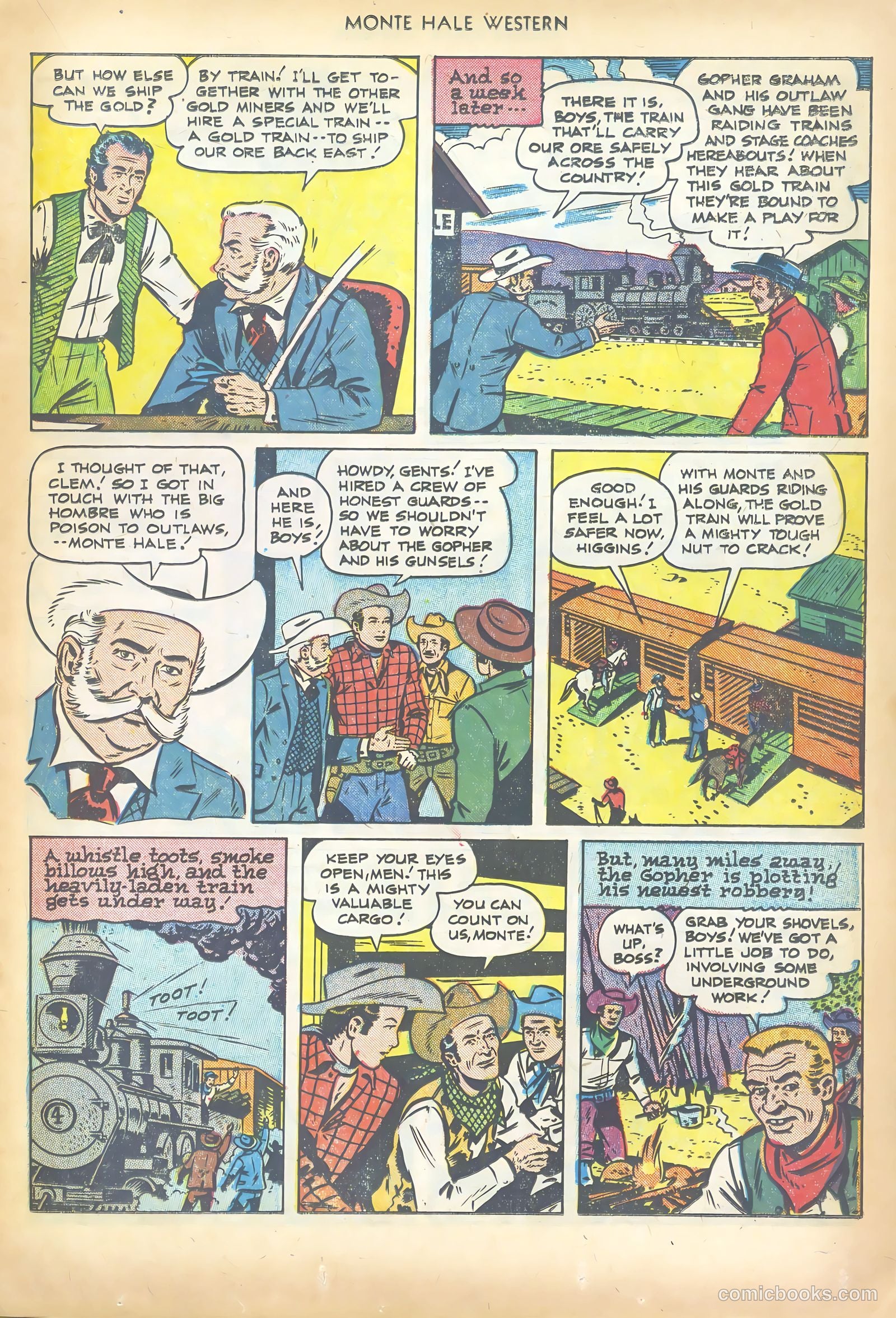 Monte Hale Western #69 — page 17 of 36