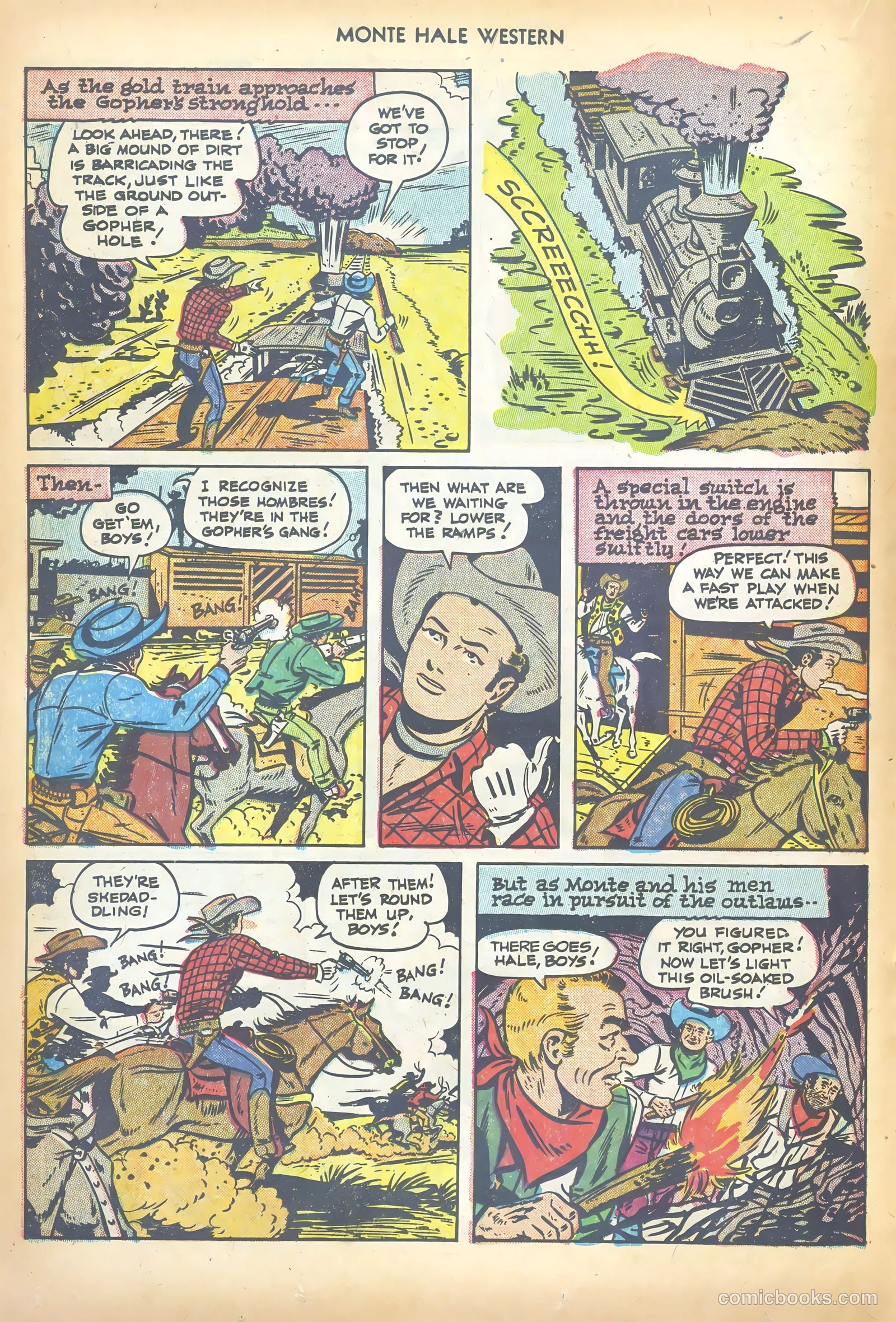 Monte Hale Western #69 — page 18 of 36