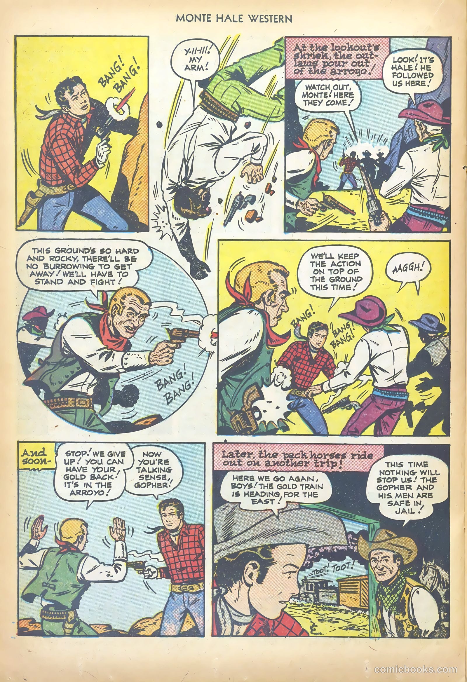 Monte Hale Western #69 — page 22 of 36