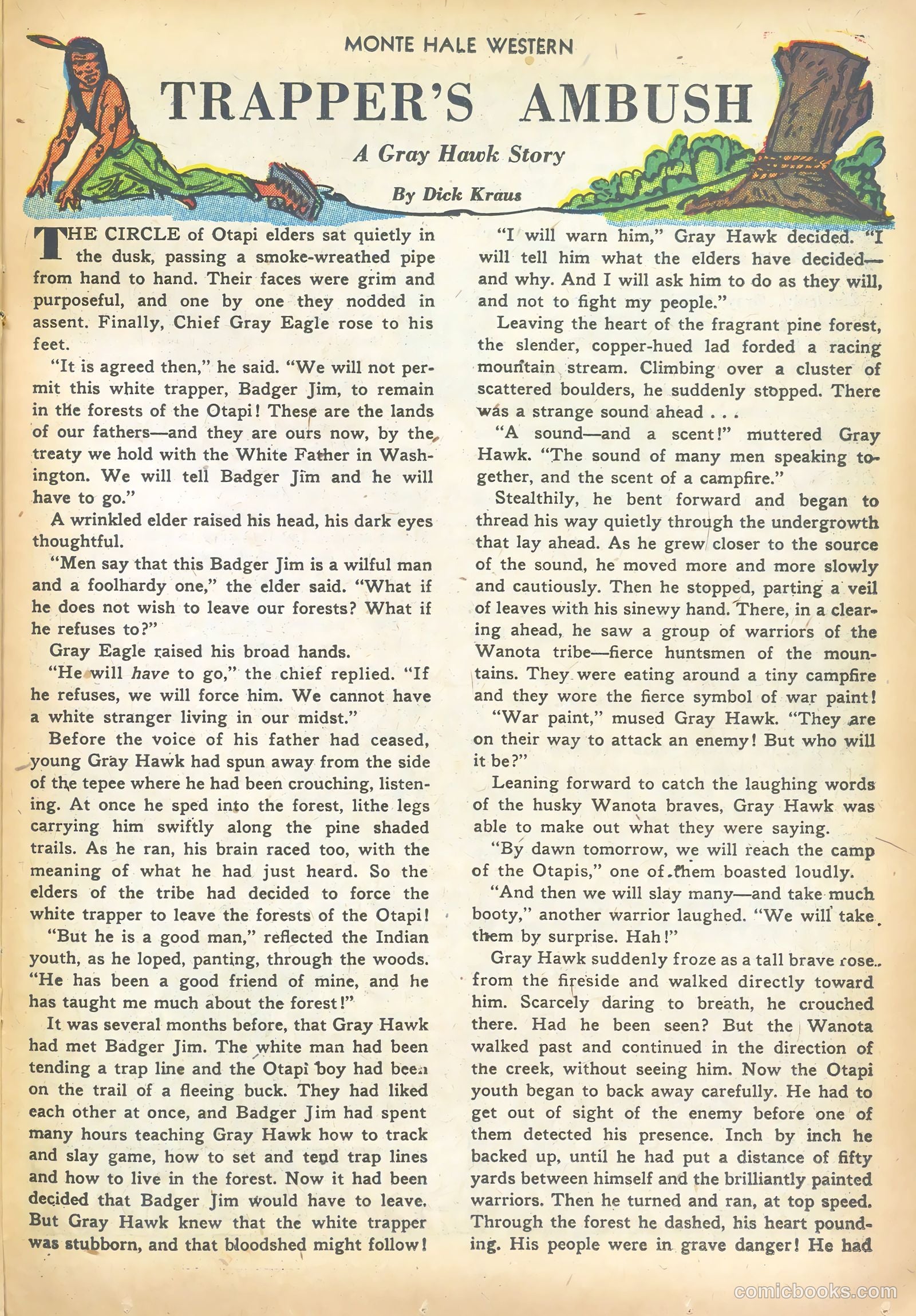 Monte Hale Western #69 — page 23 of 36