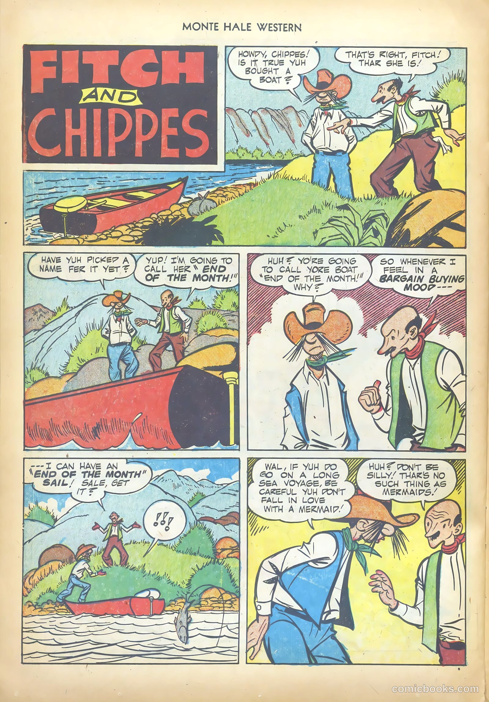 Monte Hale Western #69 — page 26 of 36