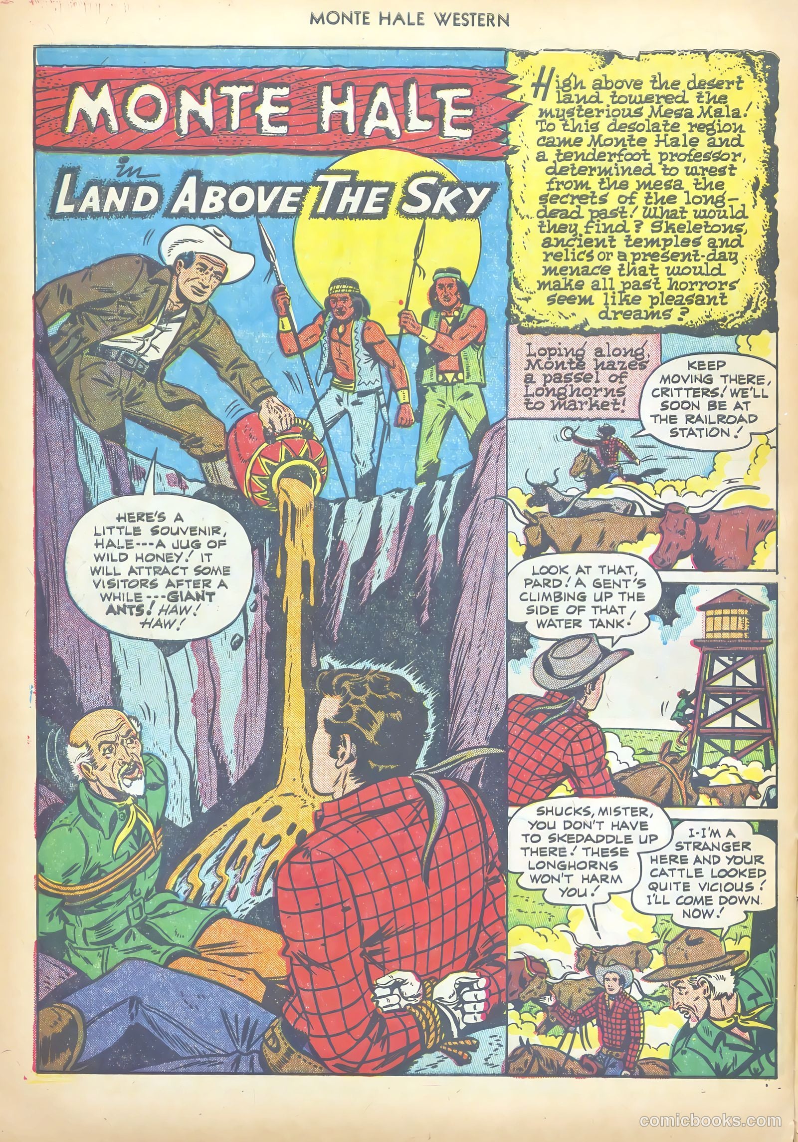 Monte Hale Western #69 — page 28 of 36