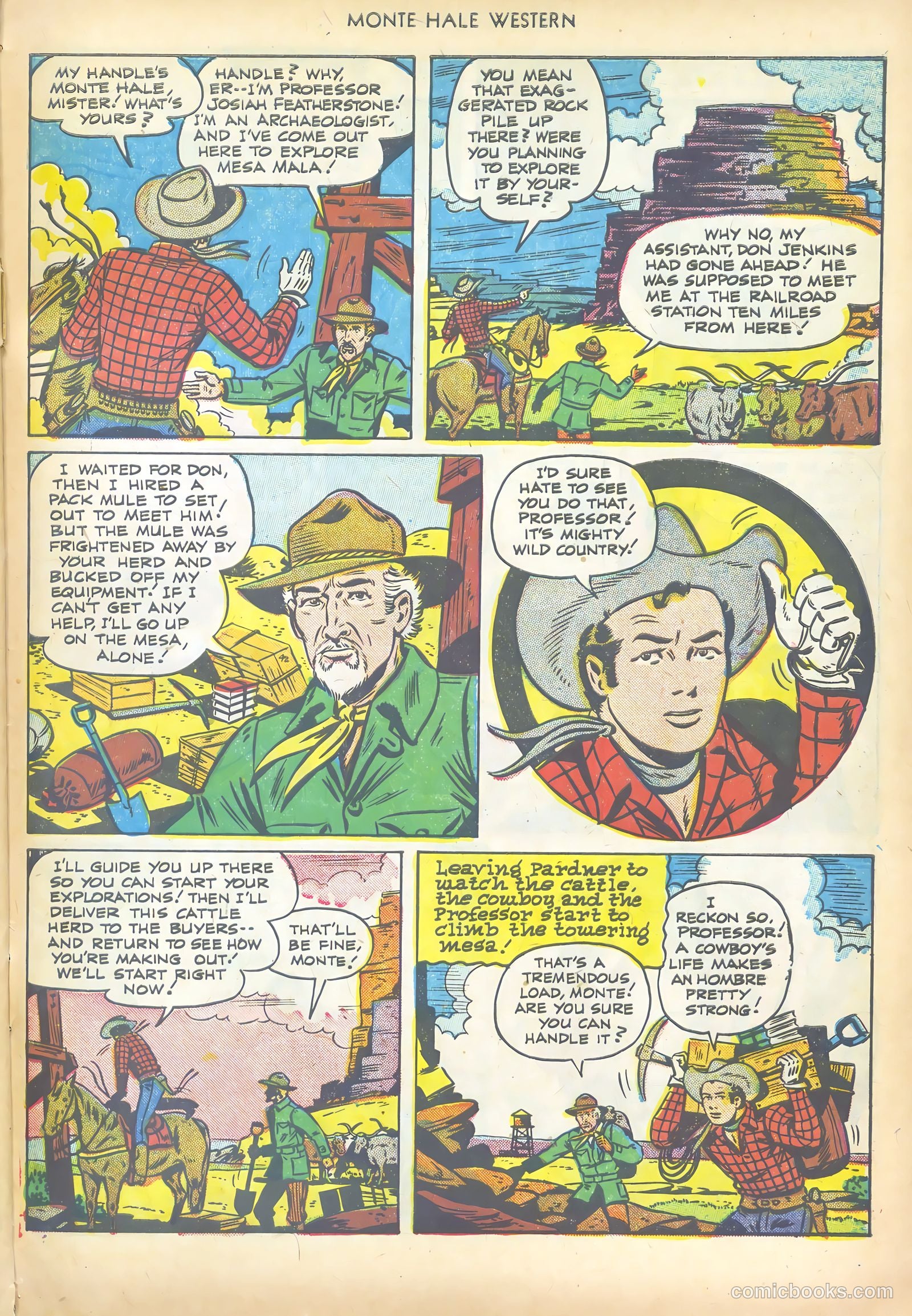 Monte Hale Western #69 — page 29 of 36