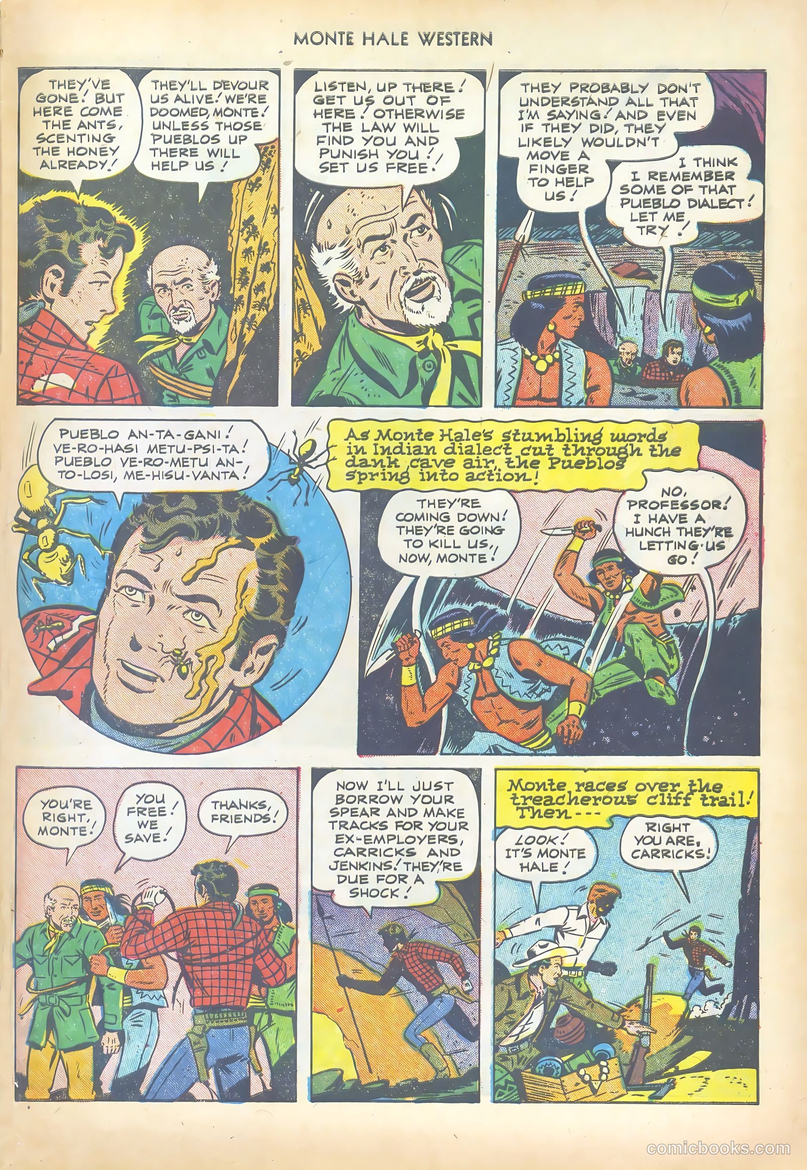 Monte Hale Western #69 — page 33 of 36