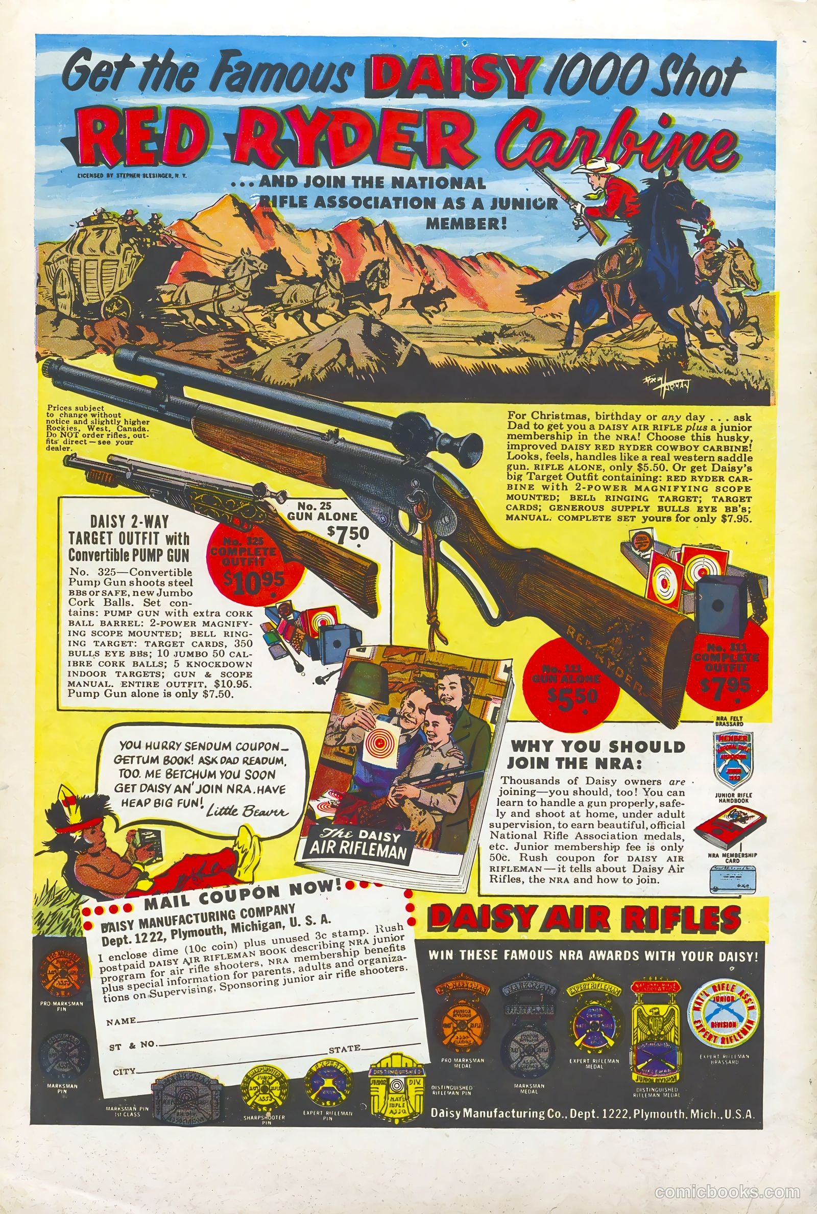 Monte Hale Western #69 — page 36 of 36