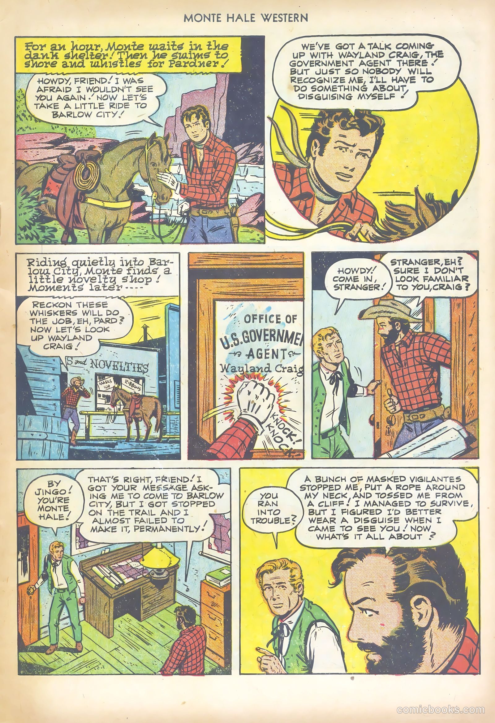 Monte Hale Western #70 — page 5 of 36