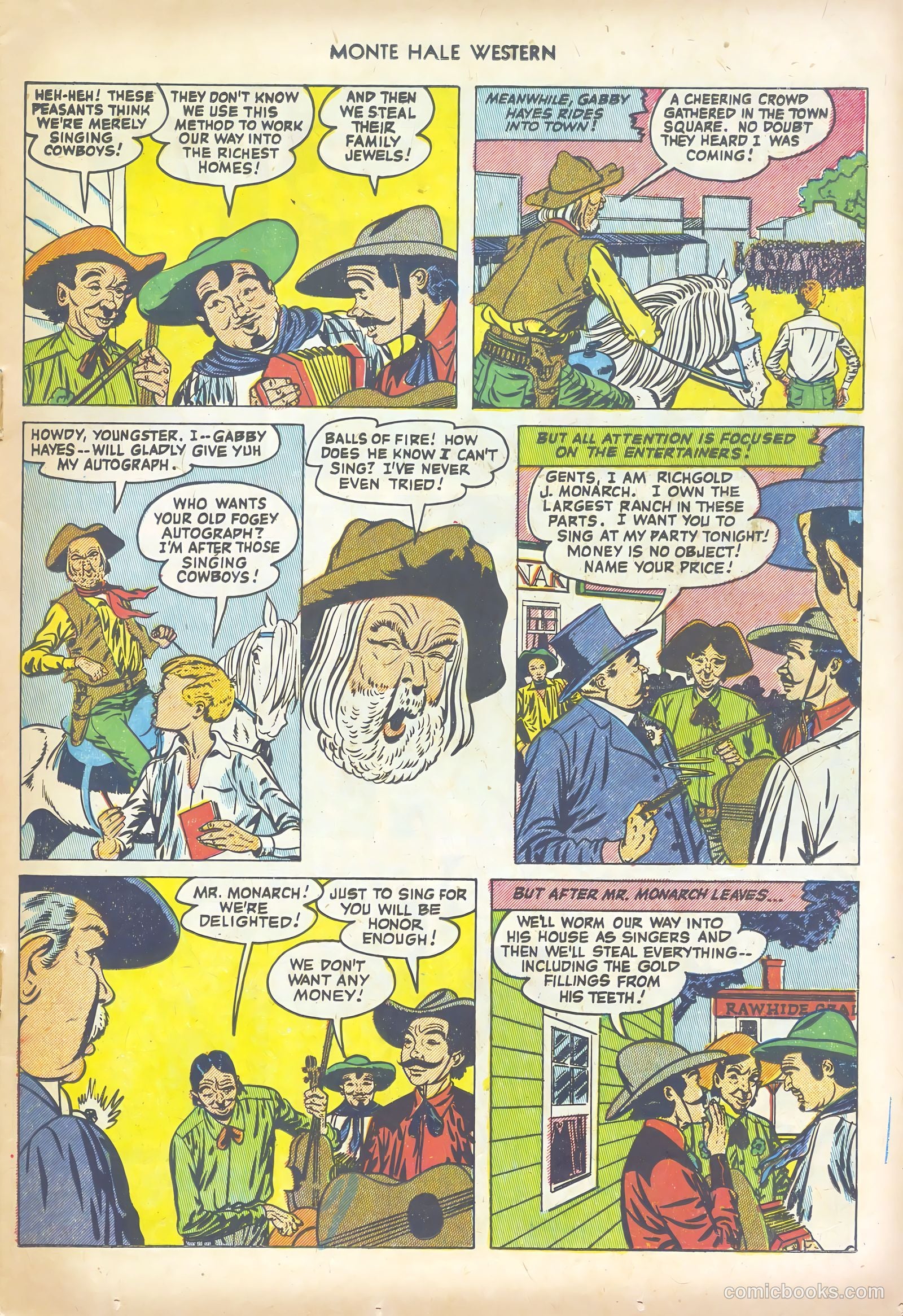 Monte Hale Western #70 — page 13 of 36