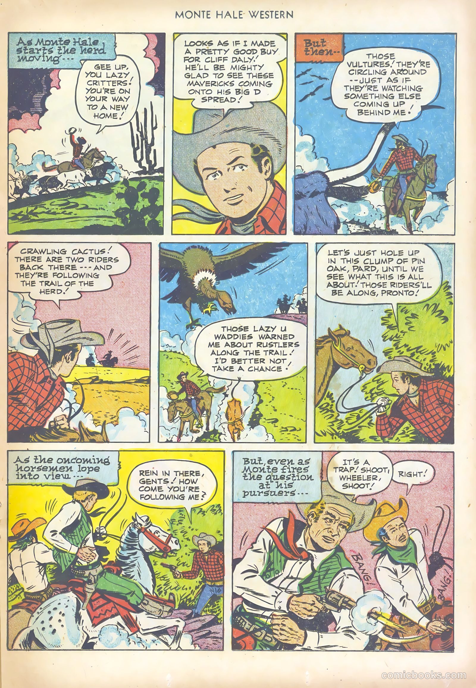 Monte Hale Western #70 — page 17 of 36