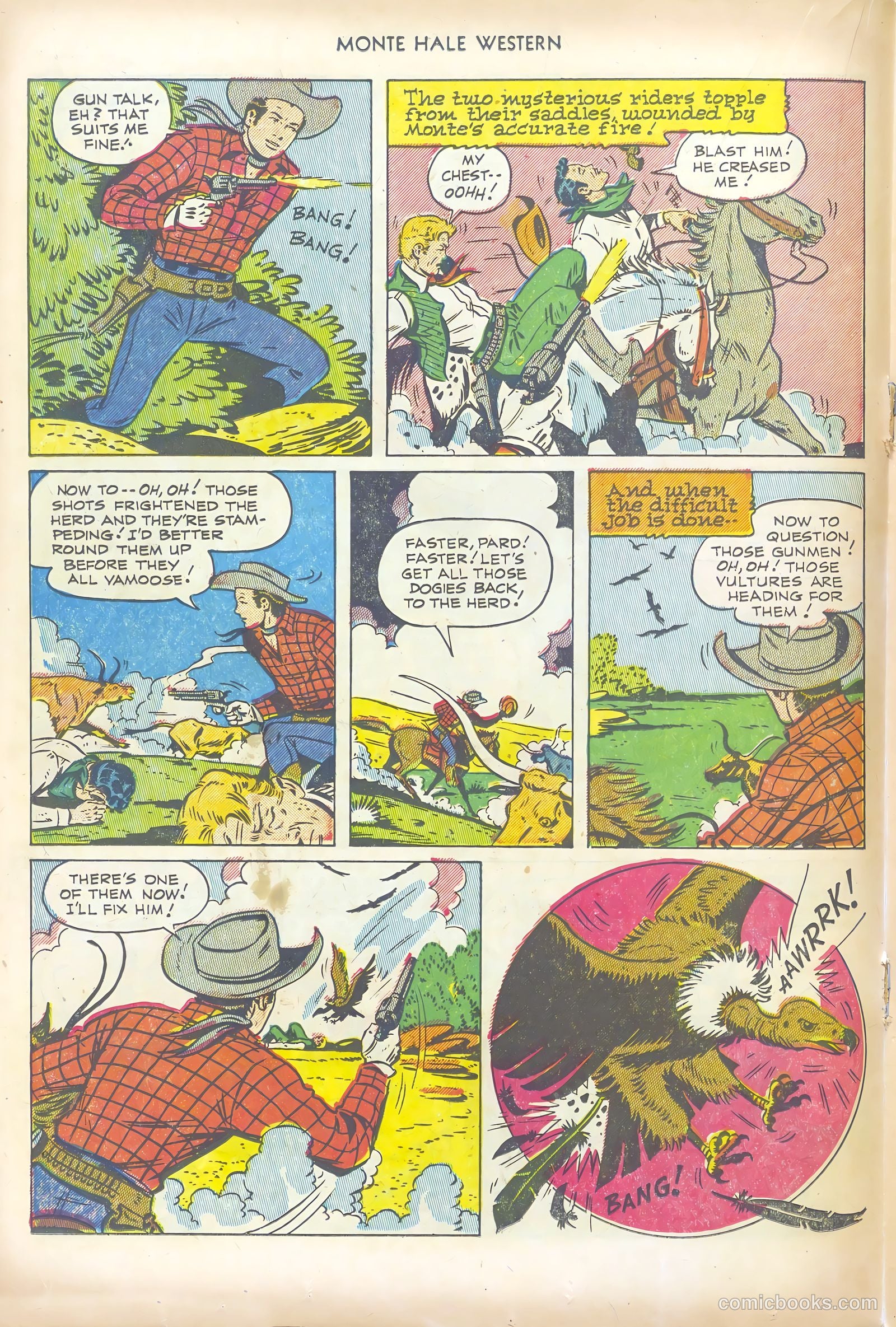 Monte Hale Western #70 — page 18 of 36
