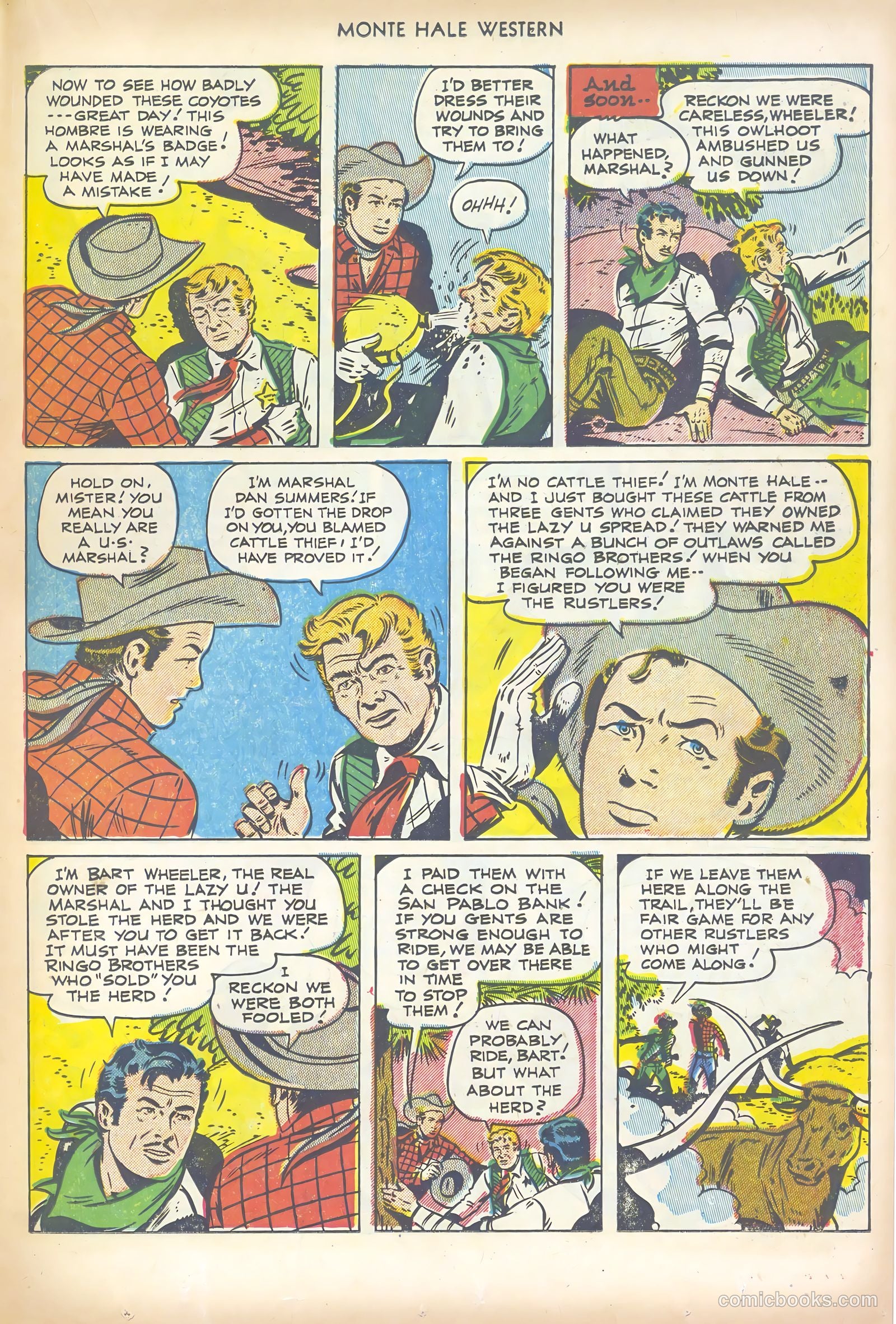 Monte Hale Western #70 — page 19 of 36