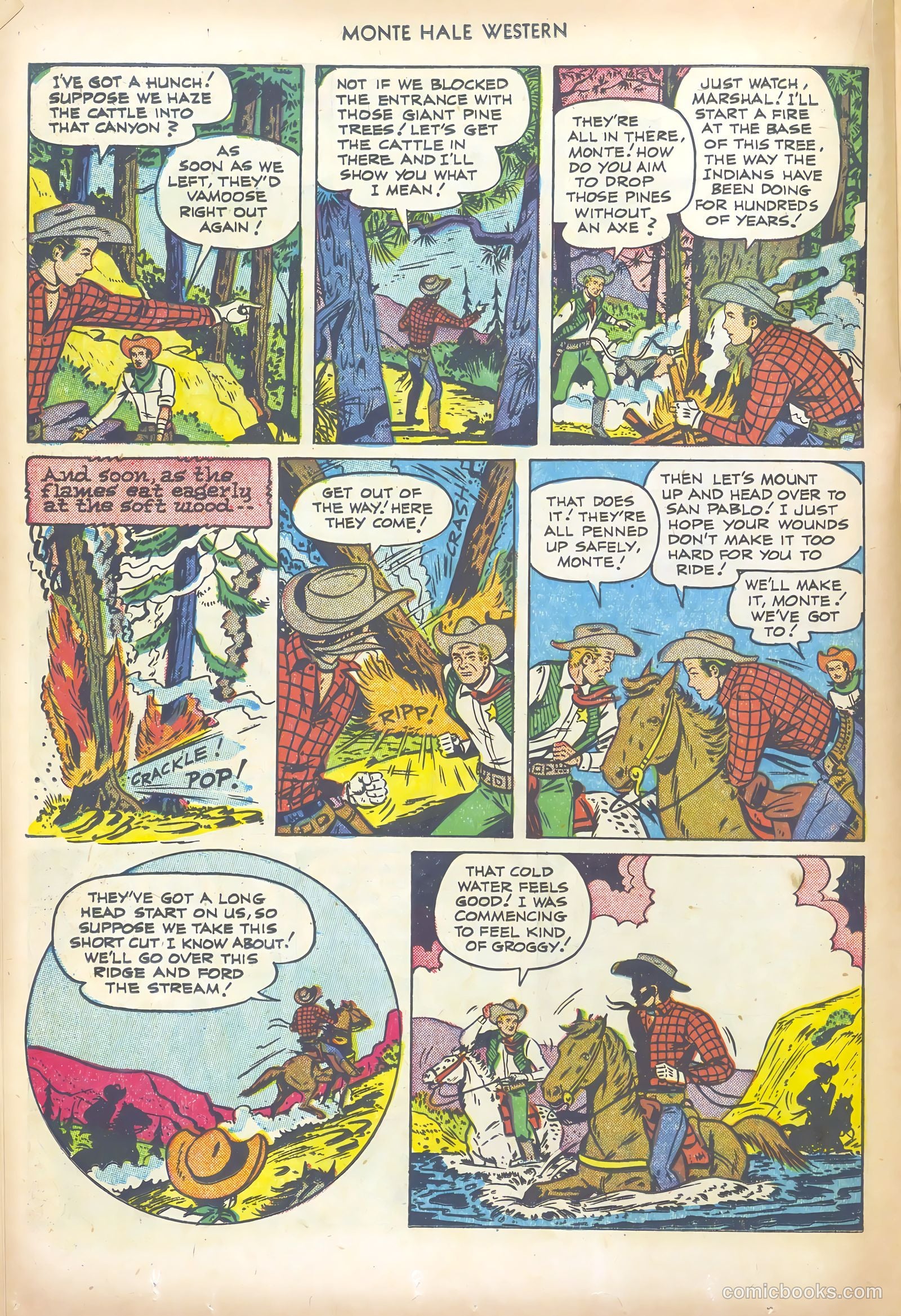 Monte Hale Western #70 — page 20 of 36