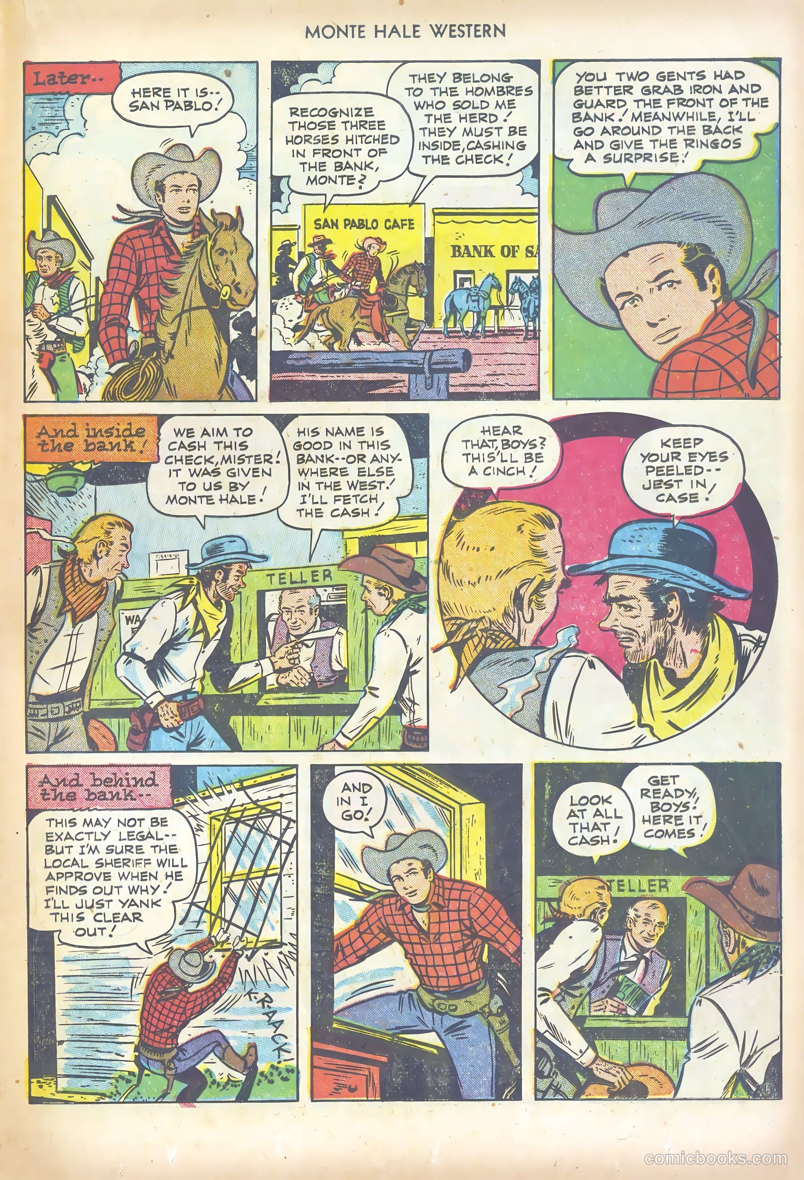 Monte Hale Western #70 — page 21 of 36