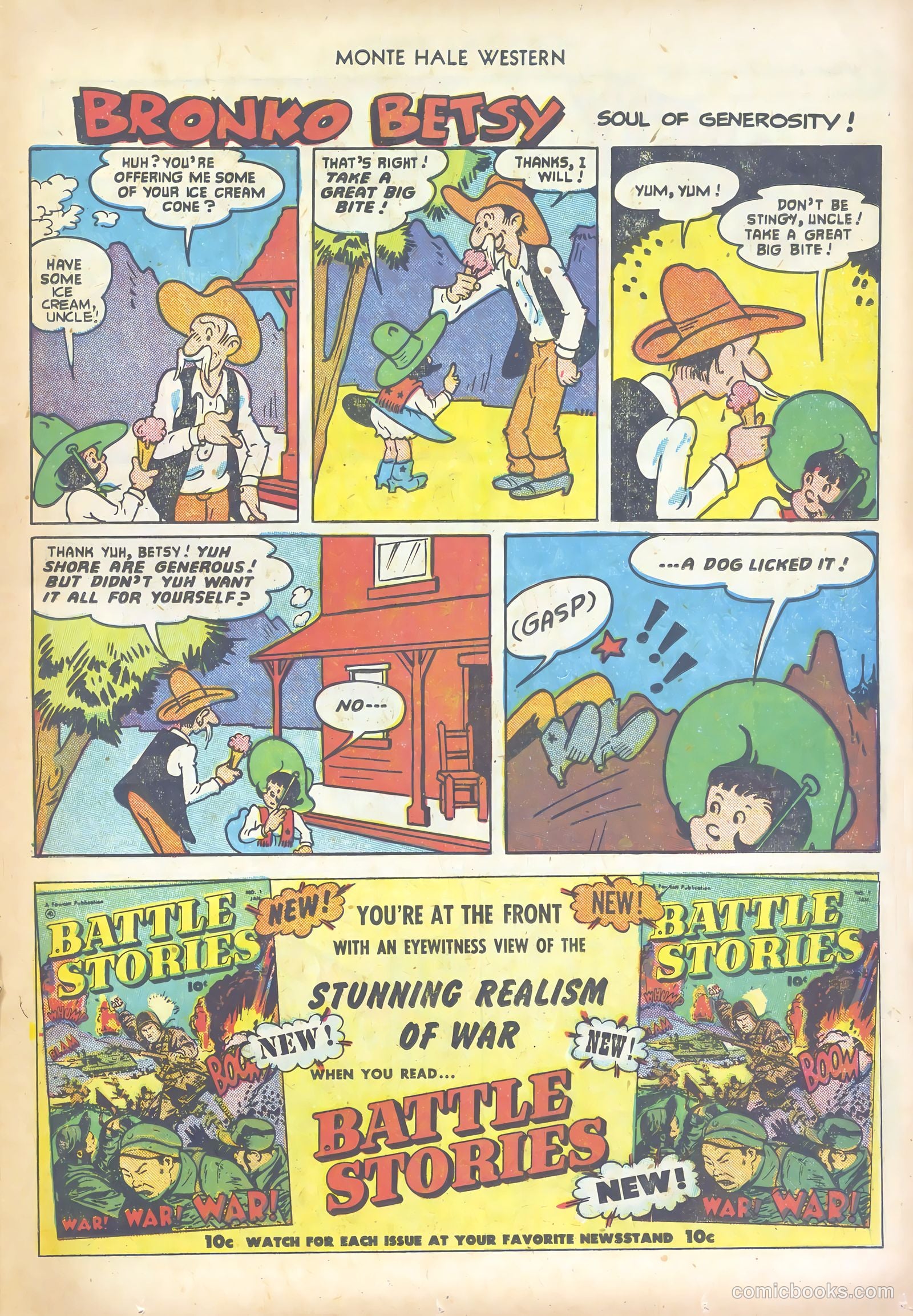 Monte Hale Western #70 — page 25 of 36