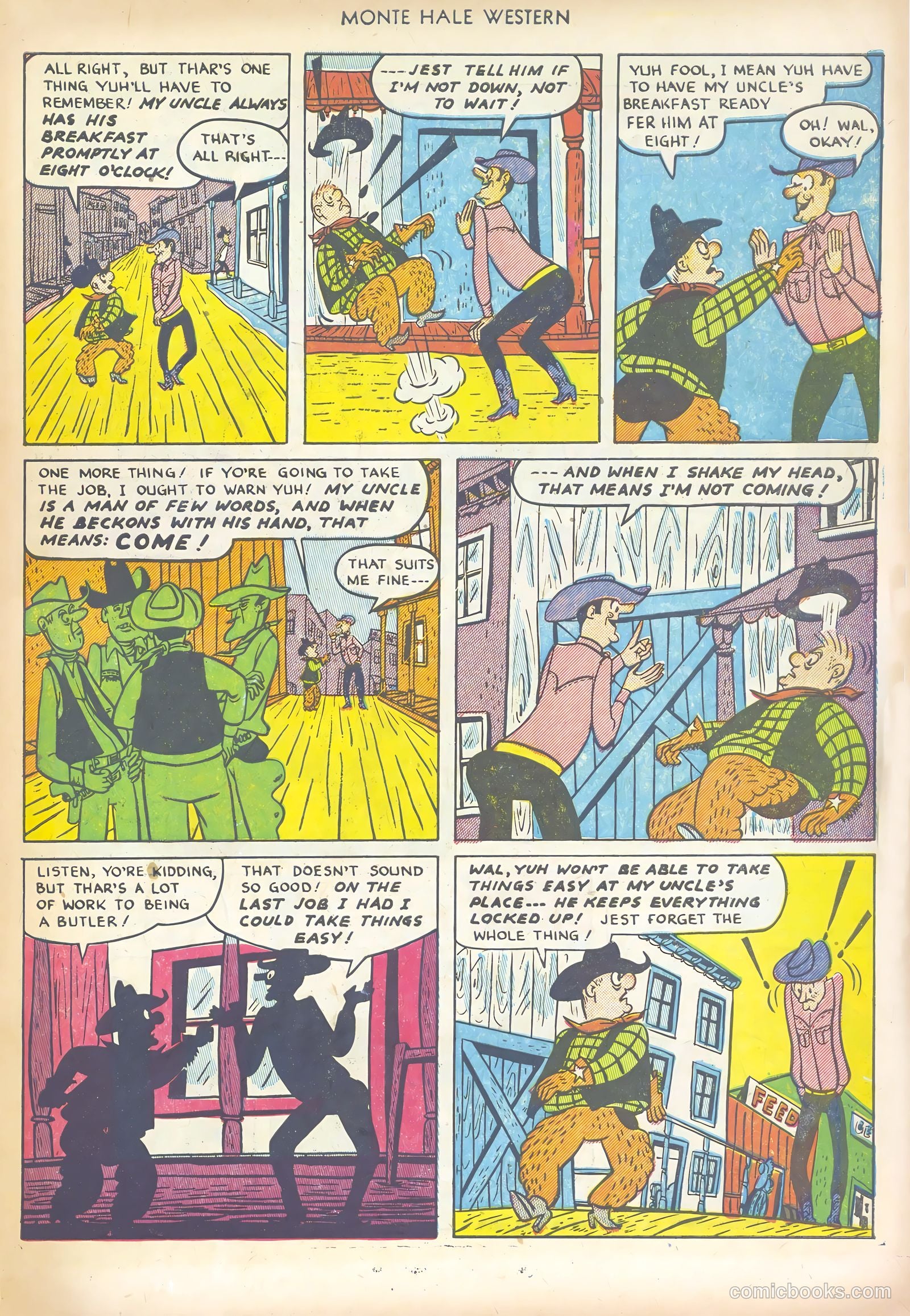 Monte Hale Western #70 — page 27 of 36