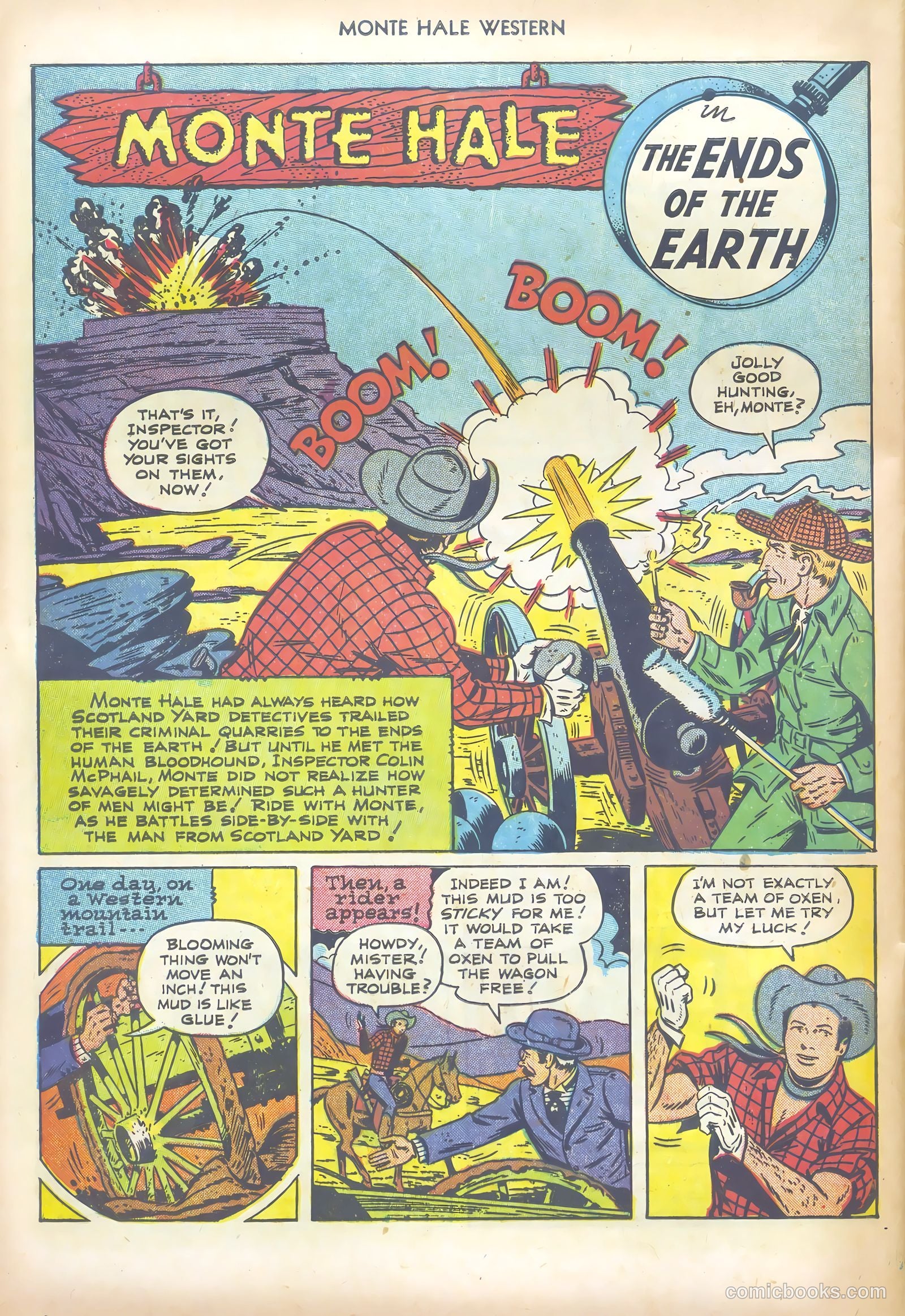 Monte Hale Western #70 — page 28 of 36