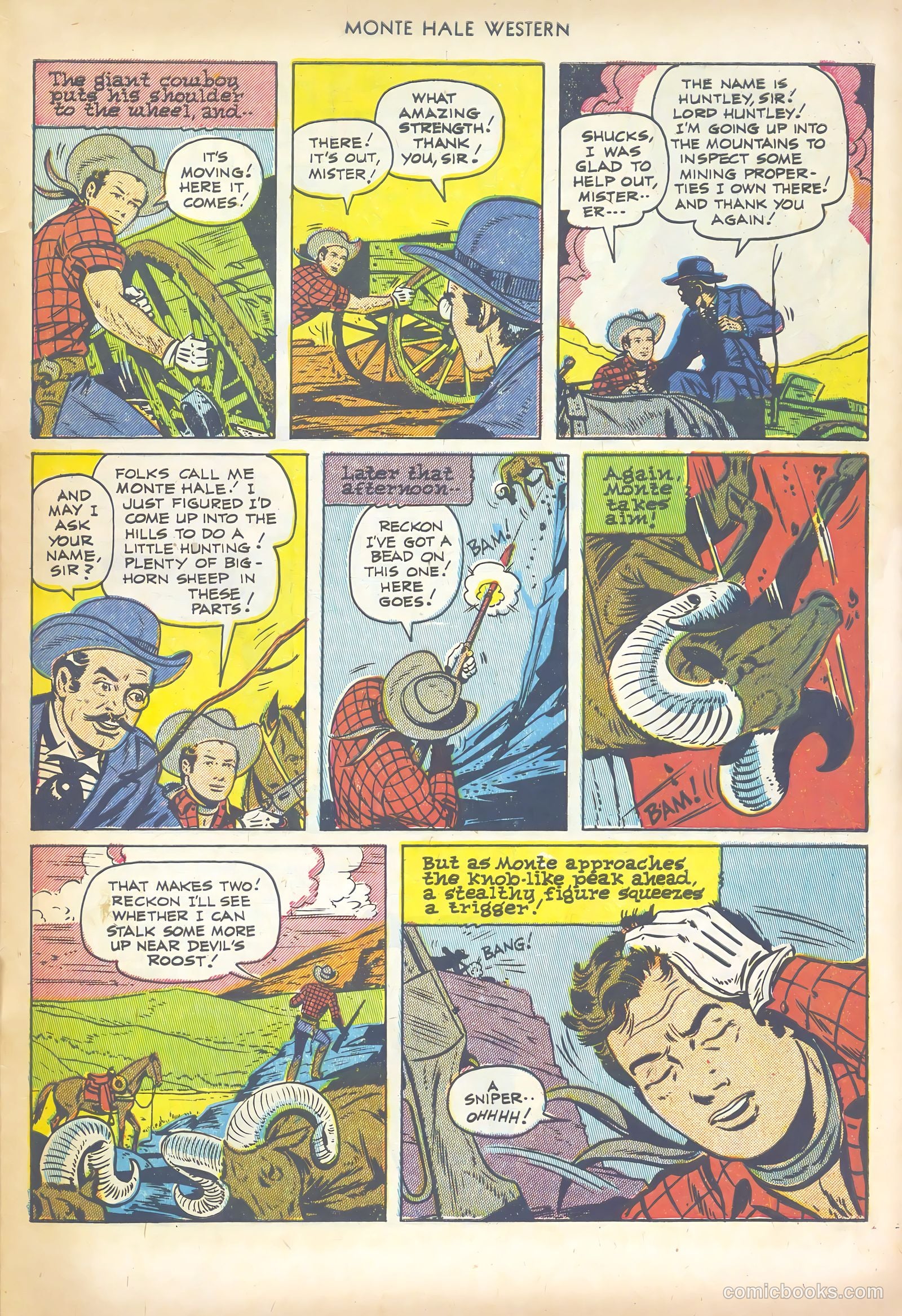 Monte Hale Western #70 — page 29 of 36