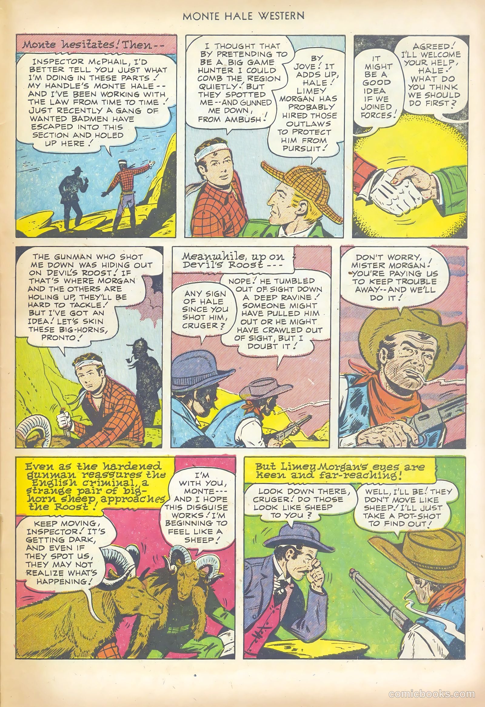 Monte Hale Western #70 — page 31 of 36