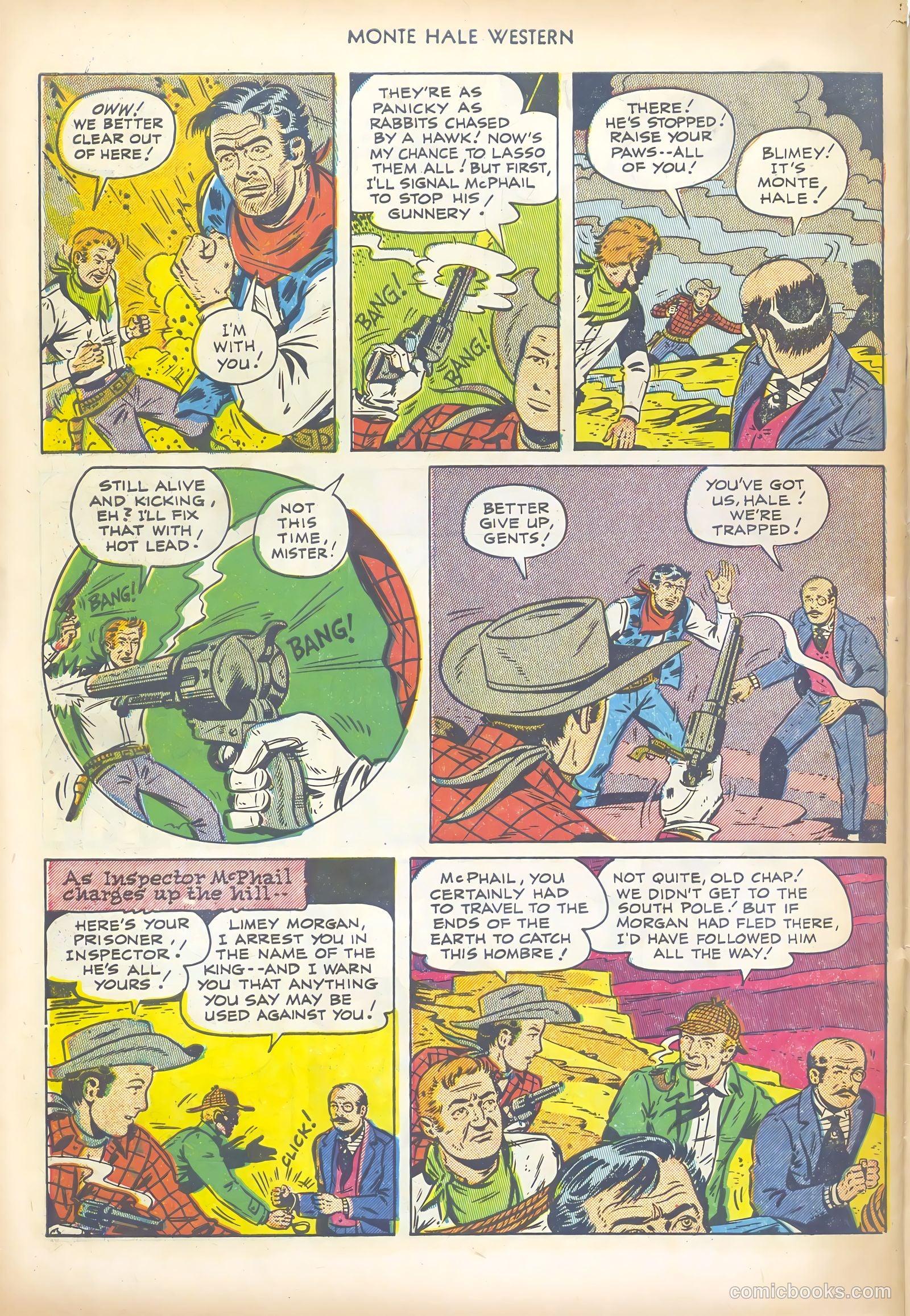 Monte Hale Western #70 — page 34 of 36