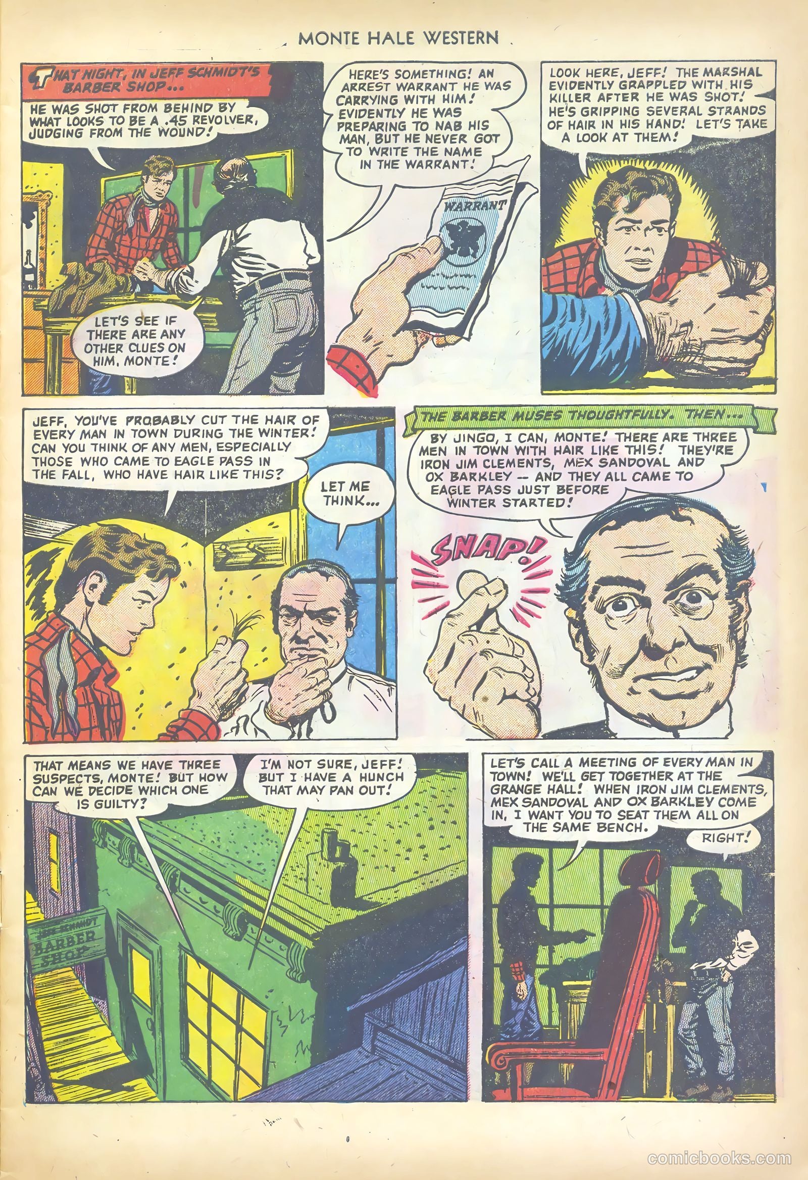 Monte Hale Western #71 — page 7 of 36