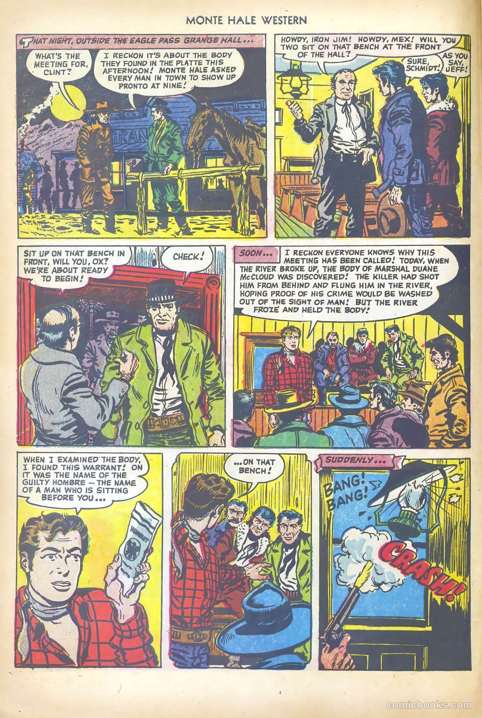 Monte Hale Western #71 — page 8 of 36