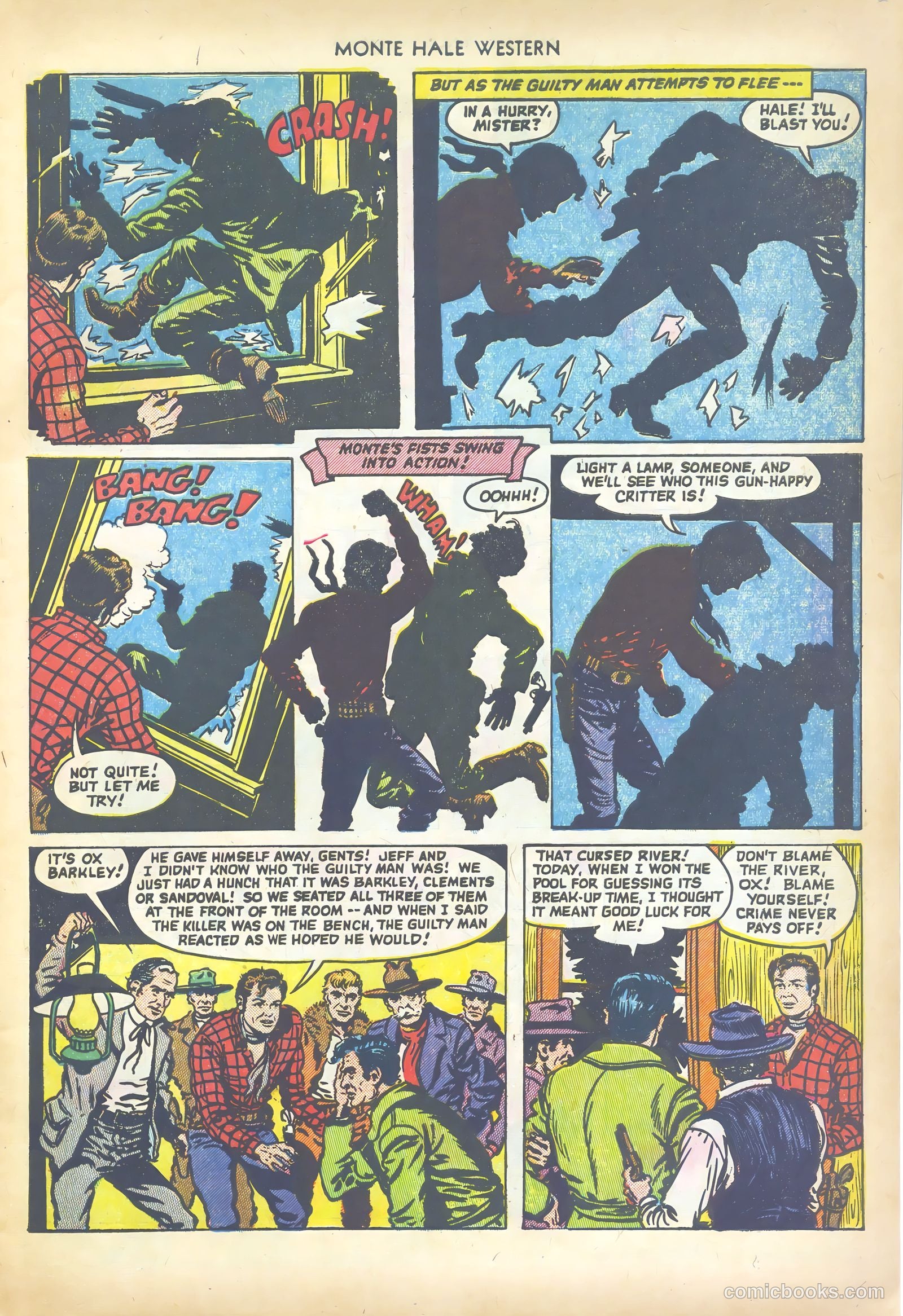 Monte Hale Western #71 — page 9 of 36