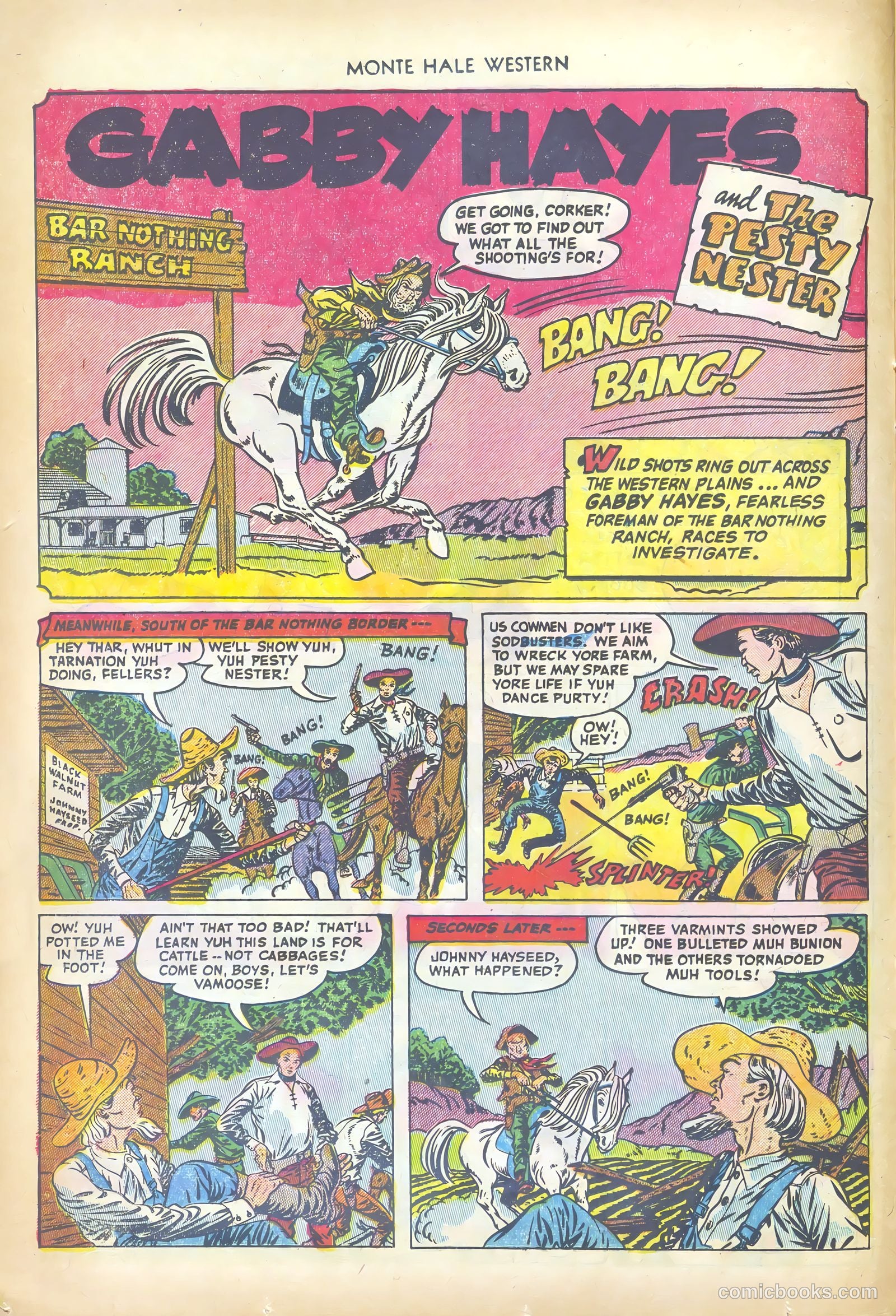 Monte Hale Western #71 — page 12 of 36
